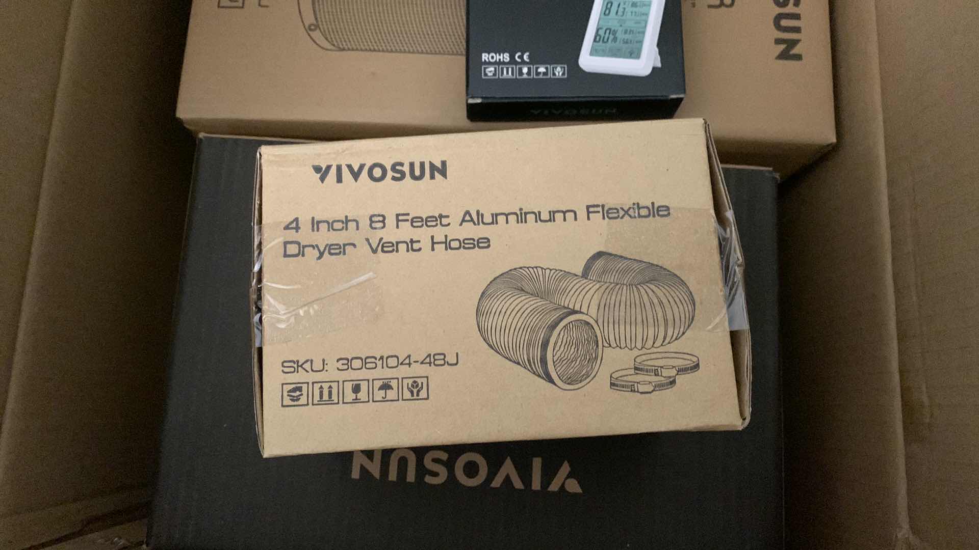 Photo 1 of 2-VIVOSUN FILTERS AND ASSORTED GROWING ACCESSORIES