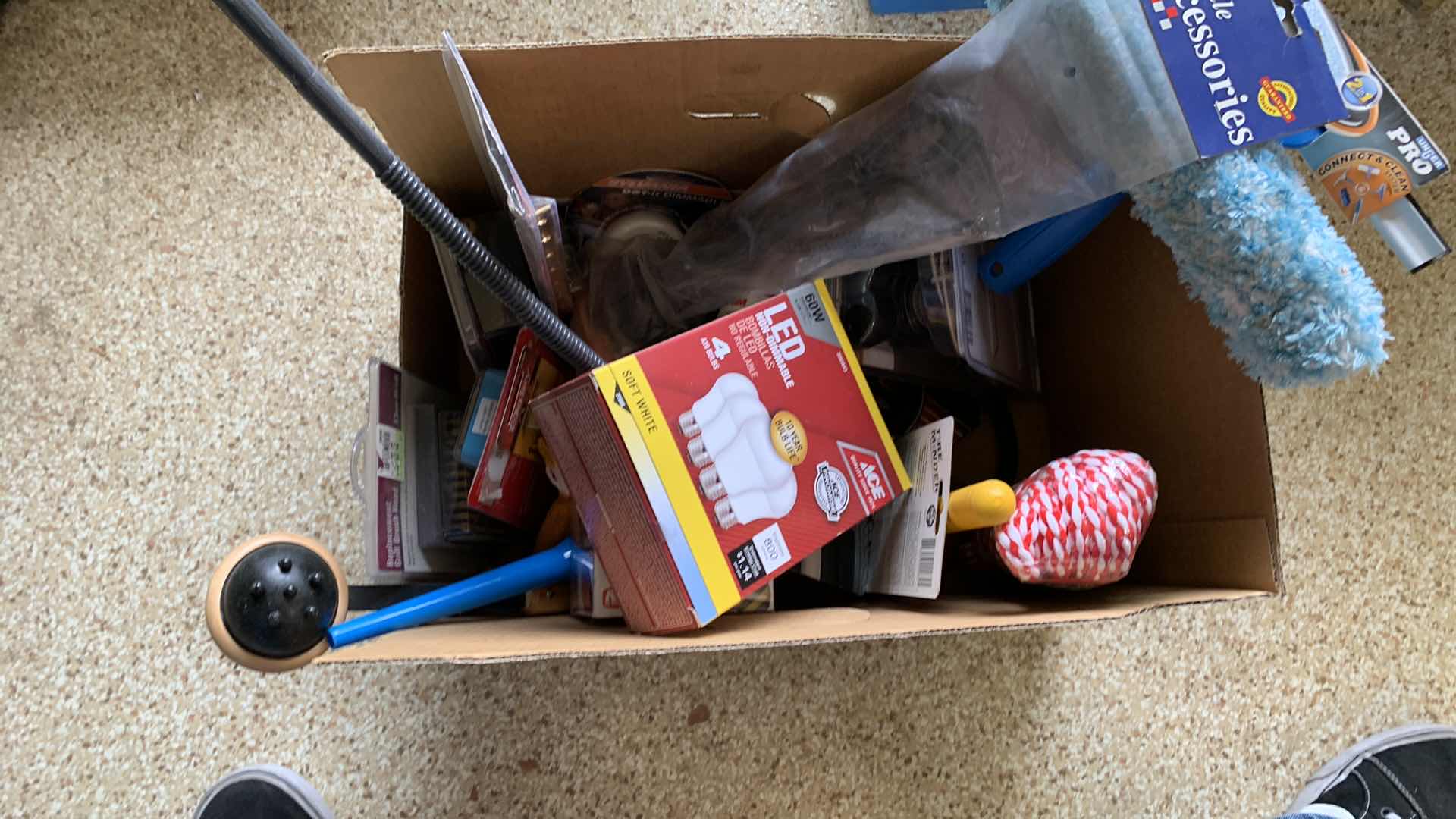 Photo 1 of BOX W GARAGE ITEMS