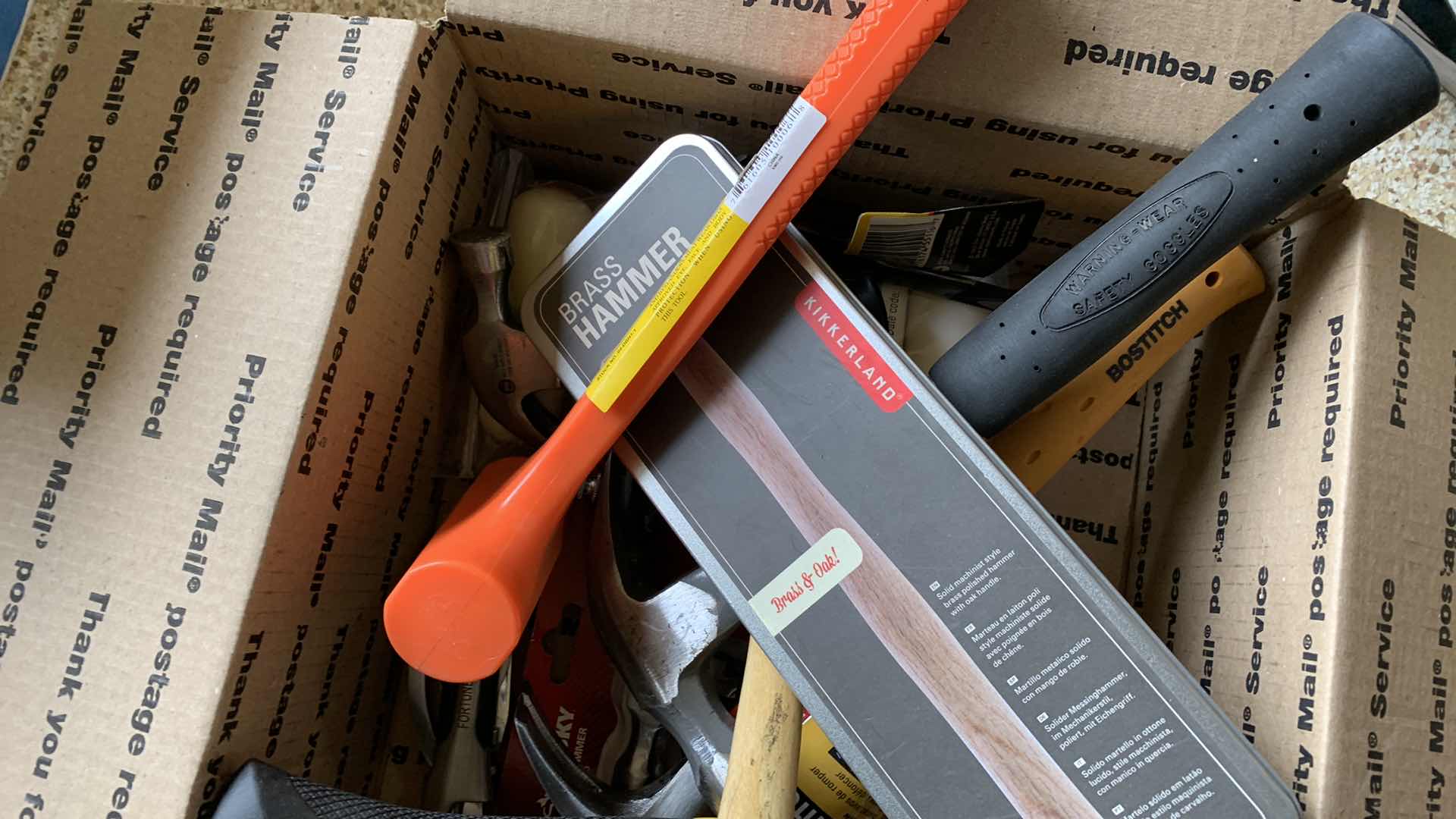 Photo 1 of ASSORTED HAMMERS