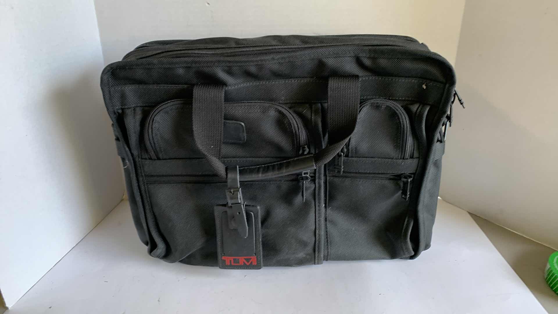 Photo 1 of TUMI CANVAS LAPTOP BAG