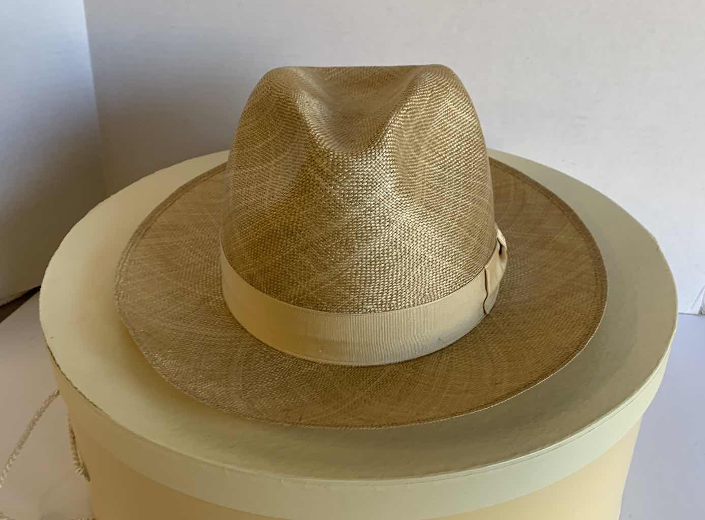 Photo 1 of BORSALINO MENS HAT IN BOX MADE IN ITALY SIZE XL