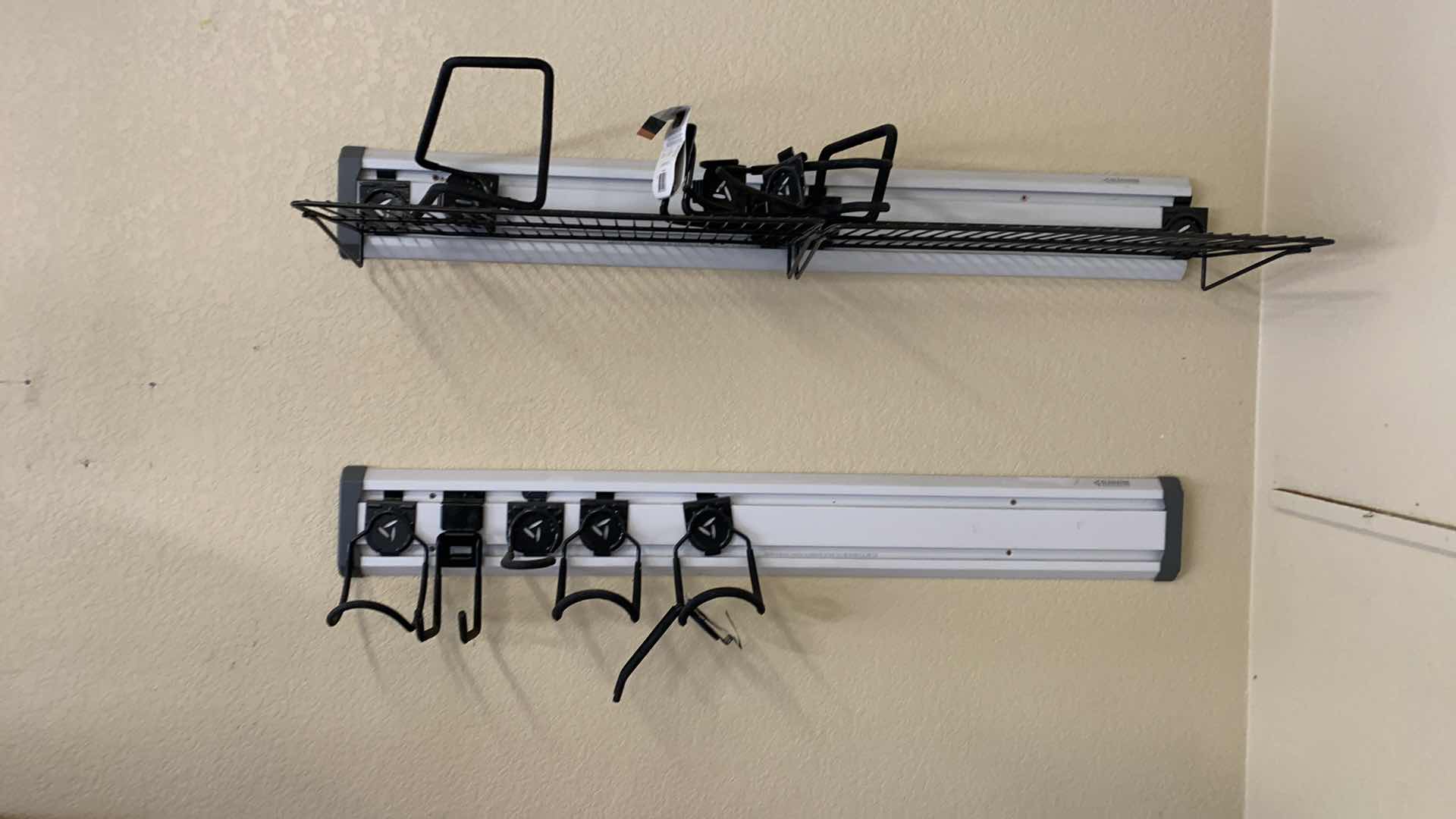 Photo 1 of 2 GLADIATOR GARAGE WALL SHELF AND HOOK SYSTEM 48”
