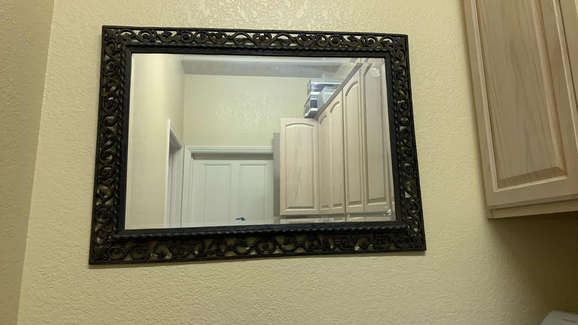 Photo 1 of BEVELED GLASS MIRROR 36” X 26”