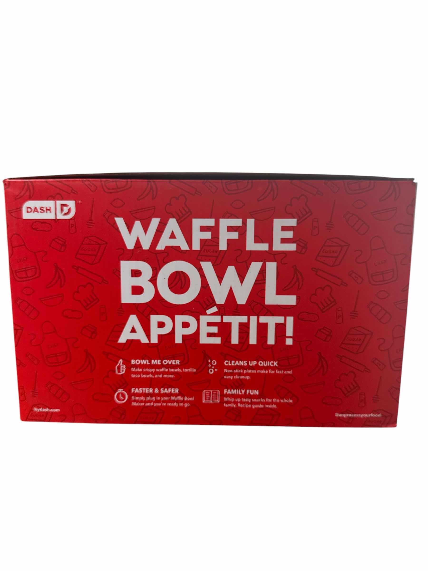 Photo 1 of BRAND NEW DASH DELUXE WAFFLE BOWL MAKER