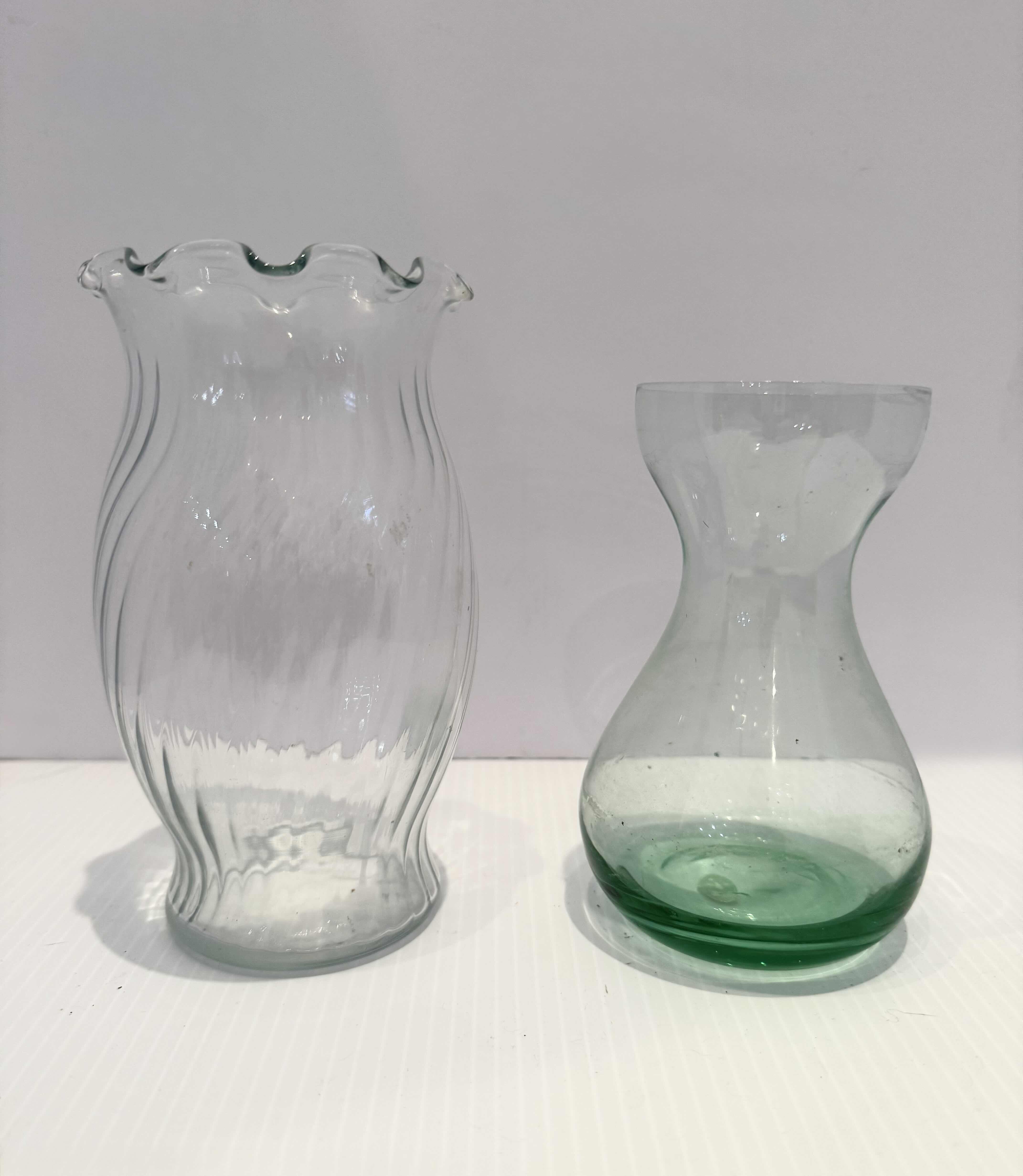 Photo 1 of GLASS FLOWER VASES, SET OF 5
