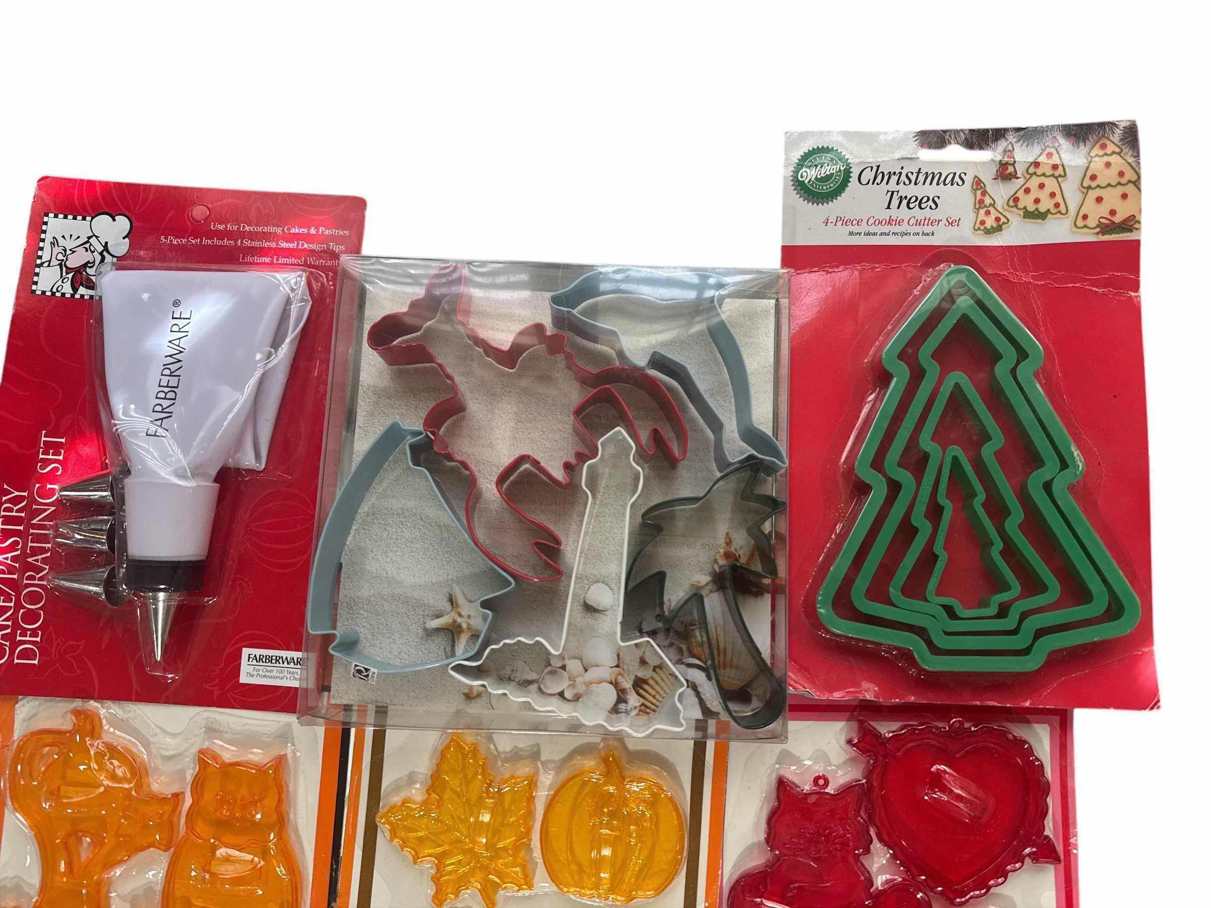 Photo 1 of 10- COOKIE CUTTERS, BANANA CUTTER, LETTER PRESS