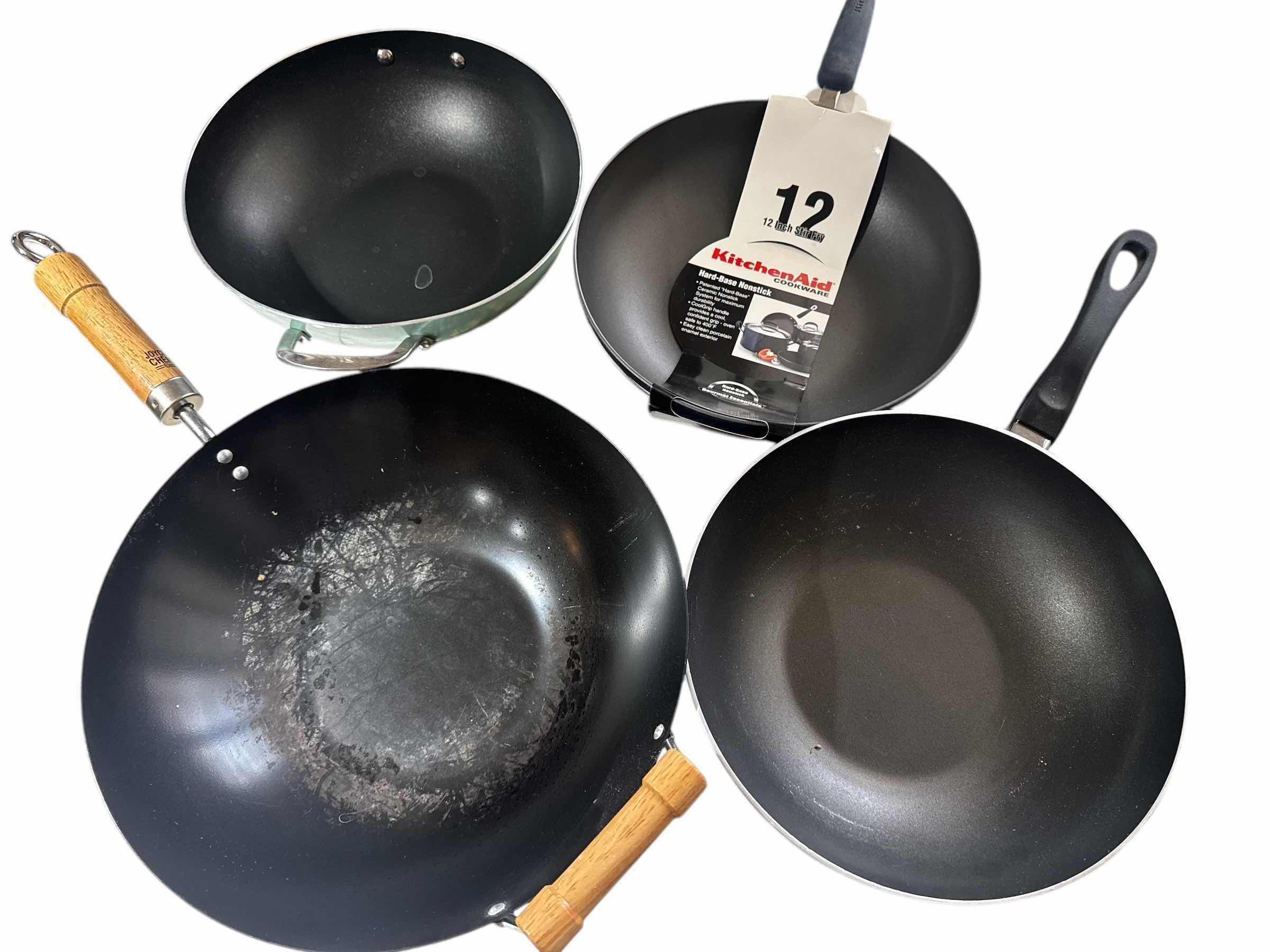 Photo 1 of 4 NONSTICK WOKS