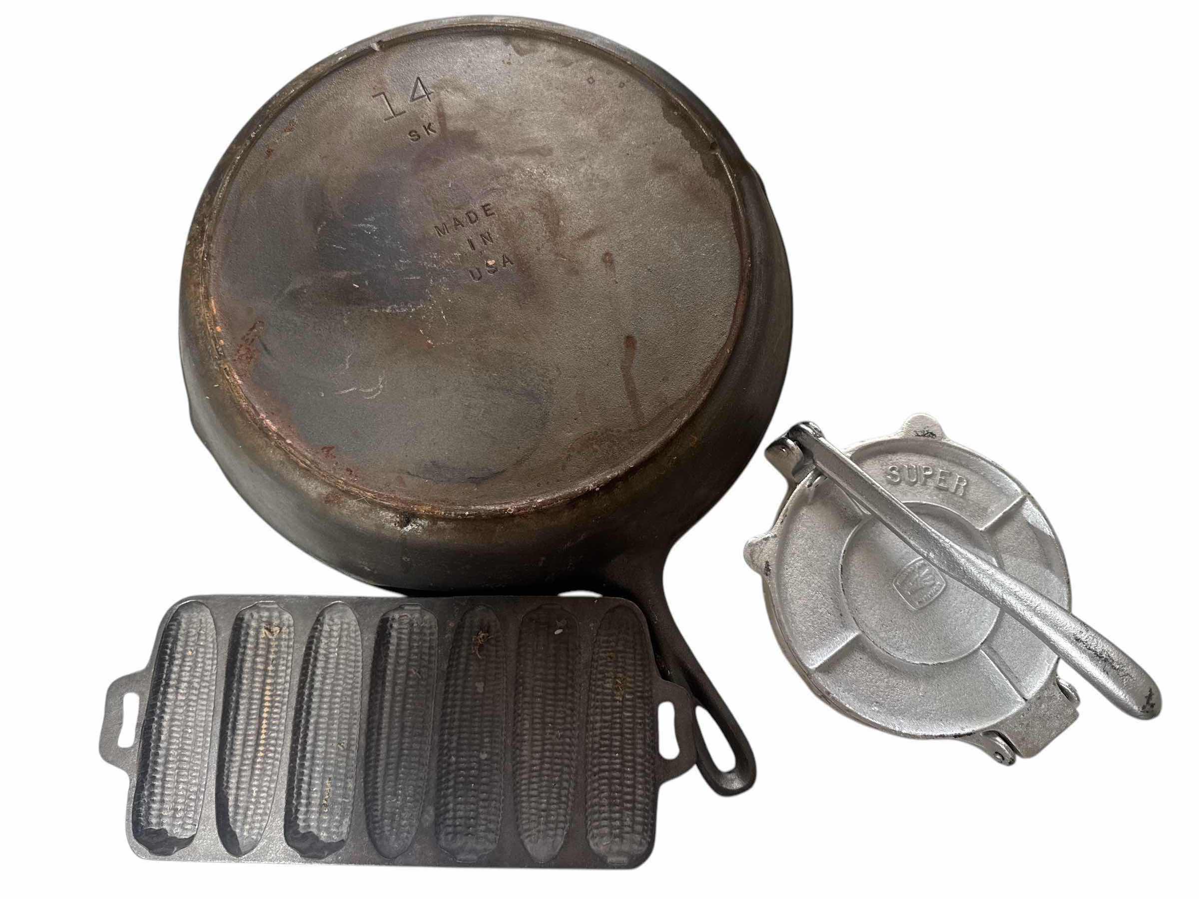 Photo 1 of CAST IRON & TORTILLA PRESS