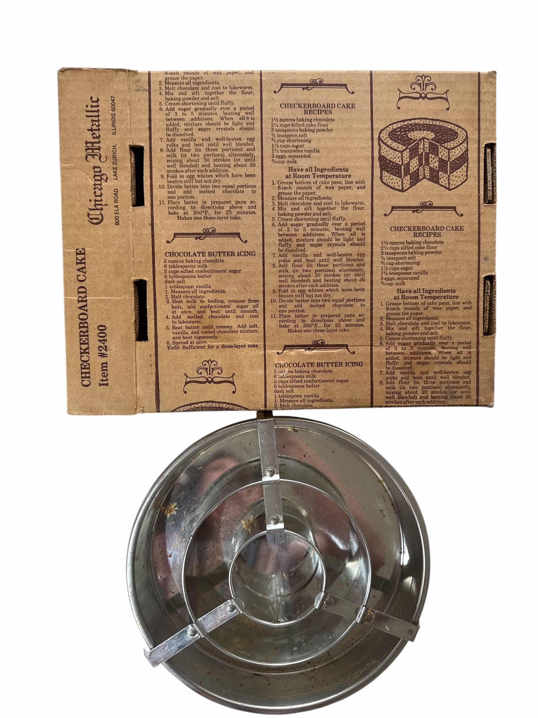 Photo 1 of LACOTTA STEAKMAKER FRY PAN AND. CHECKERBOARD CAKE PAN