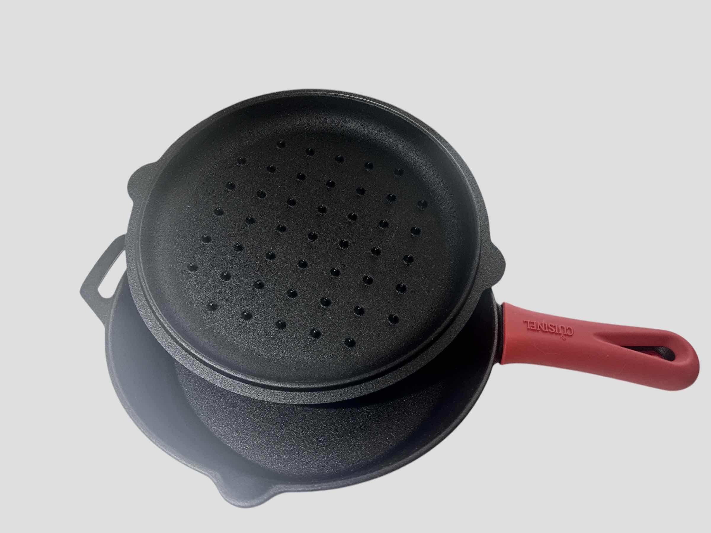 Photo 1 of CUISINEL CAST IRON LIDDED PAN