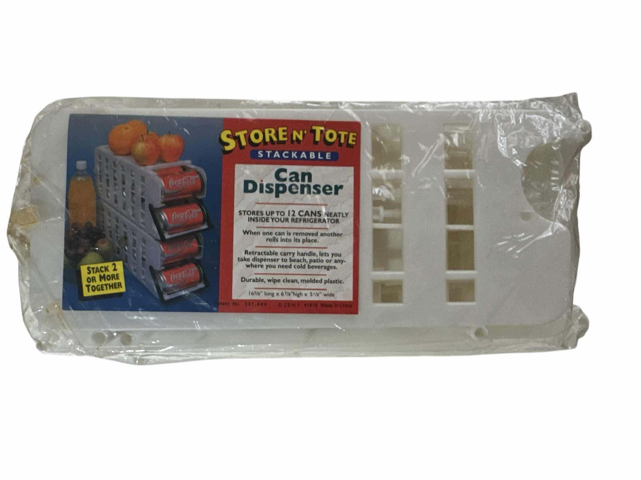 Photo 1 of 4-STORE N TOTE STACKABLE CAN DISPENSERS