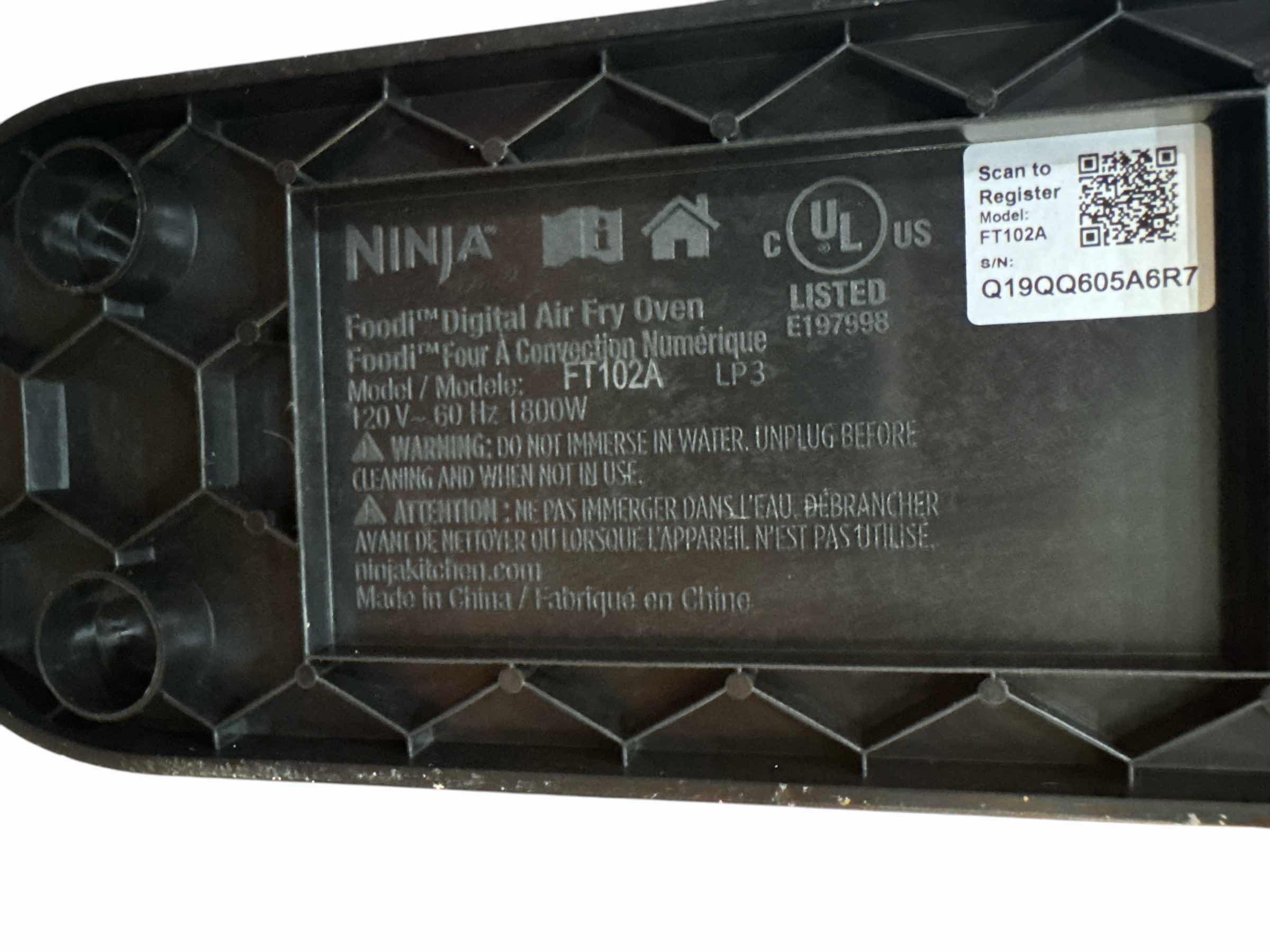 Photo 1 of NINJA SP101 DIGITAL AIR FRY COUNTERTOP OVEN