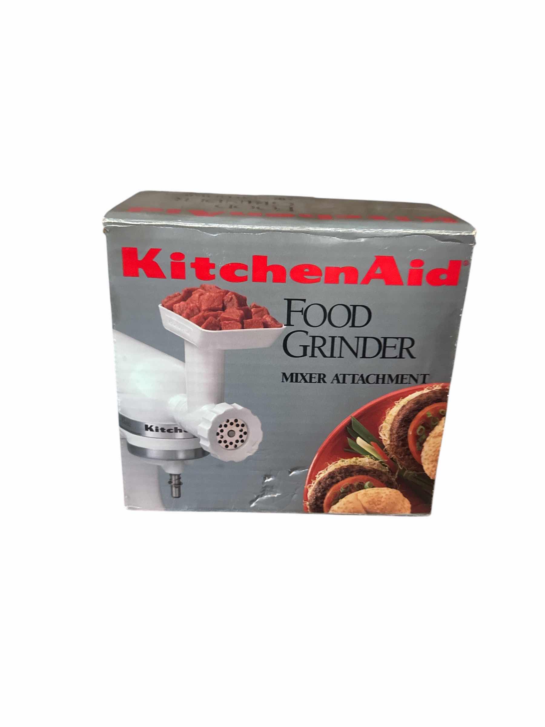 Photo 1 of KITCHENAID FOOD GRINDER MIXER ATTACHMENT-