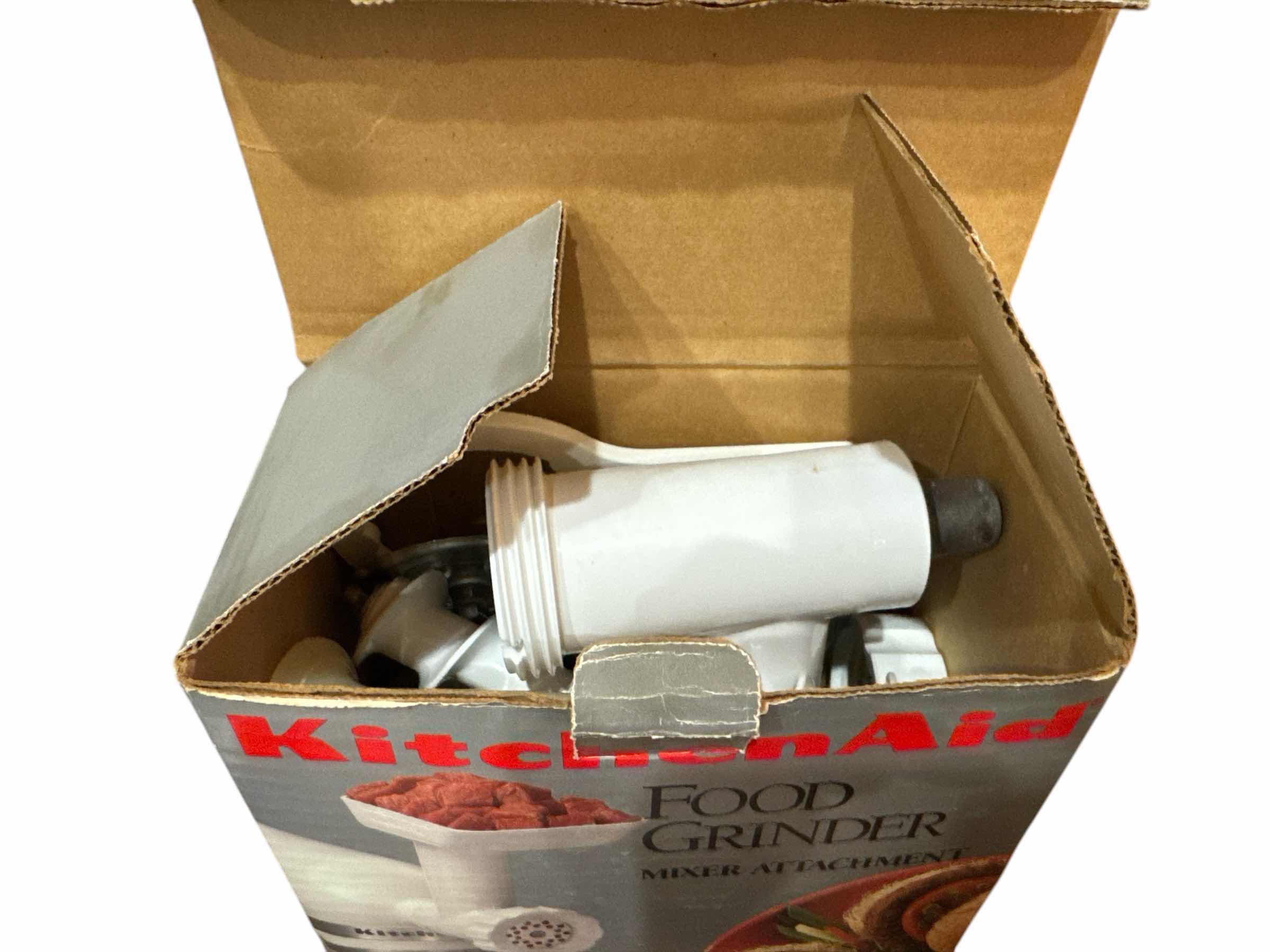 Photo 1 of KITCHENAID FOOD GRINDER MIXER ATTACHMENT-