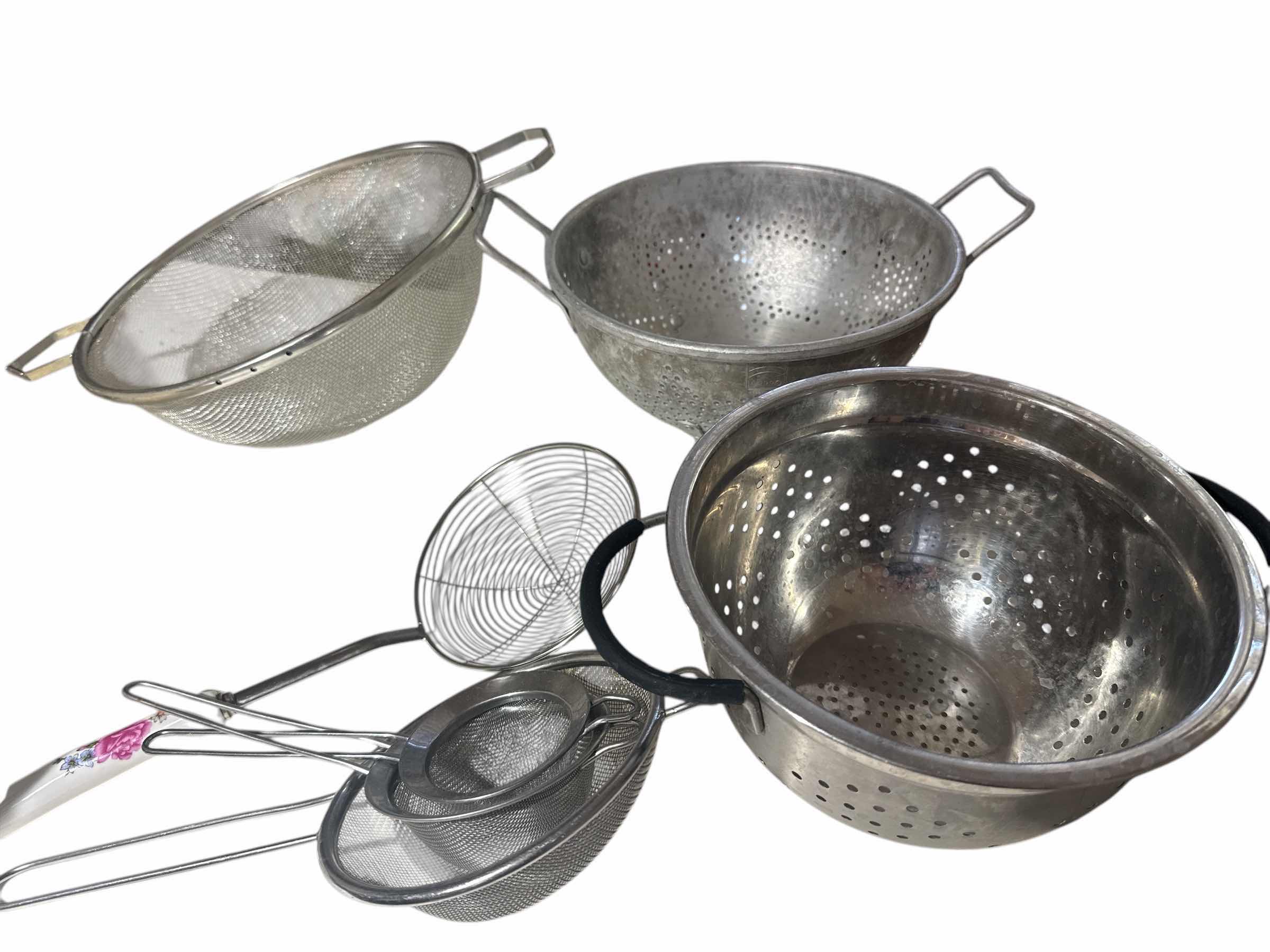 Photo 3 of ASSORTED STRAINERS