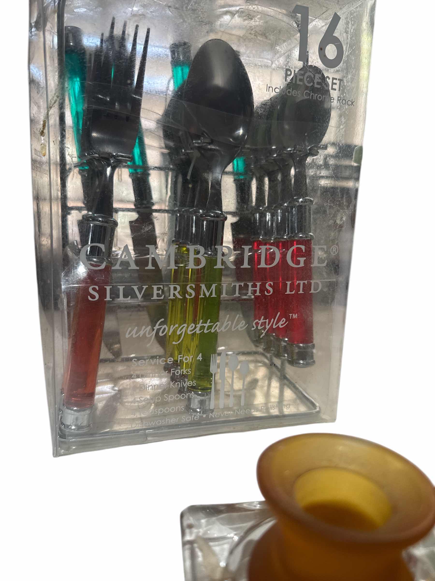 Photo 1 of KITCHENWARE (SILVERWARE, MEASURING SET, CANDLE HOLDERS