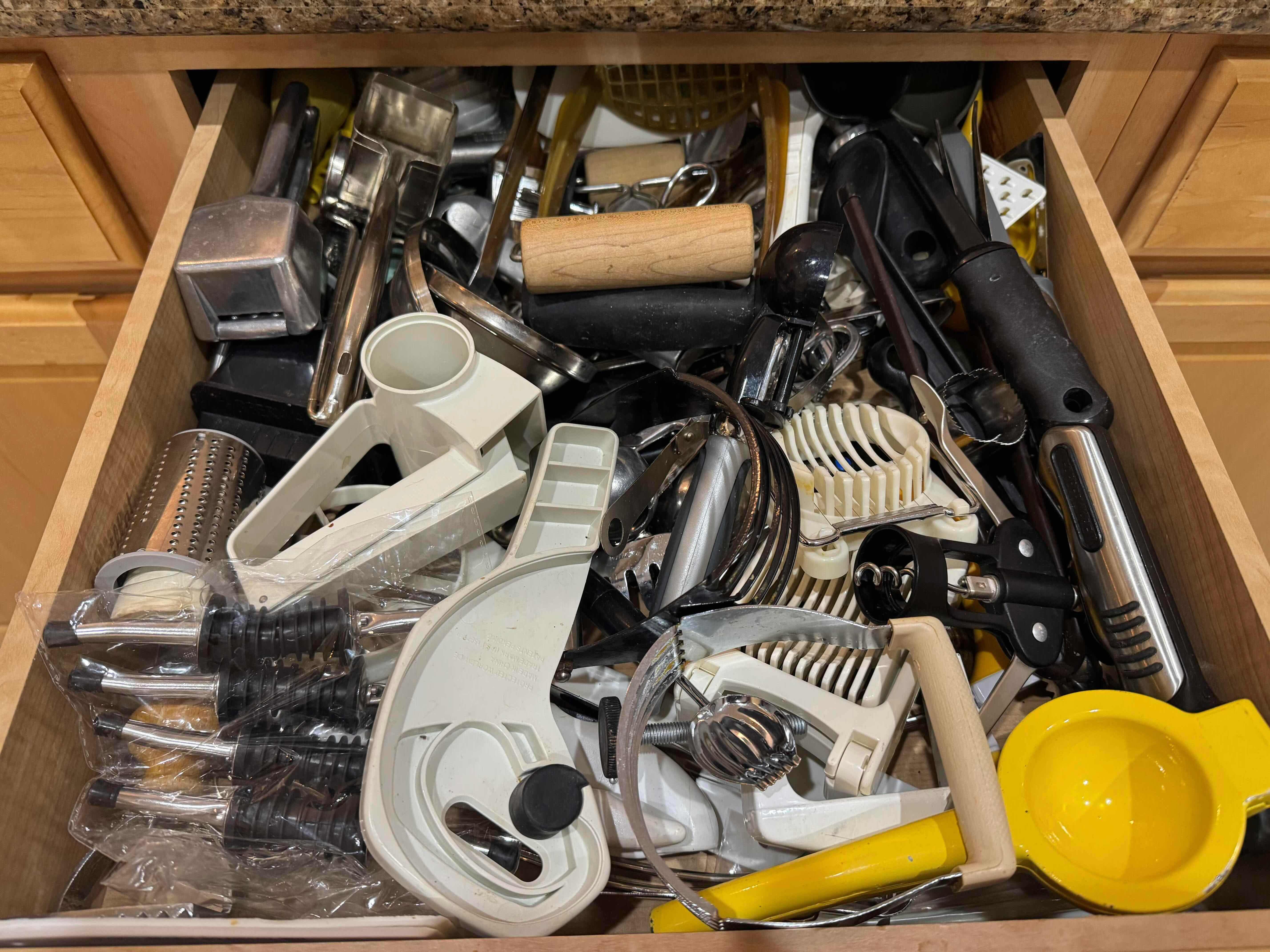 Photo 1 of CONTENTS OF DRAWER- COOKING UTENSILS