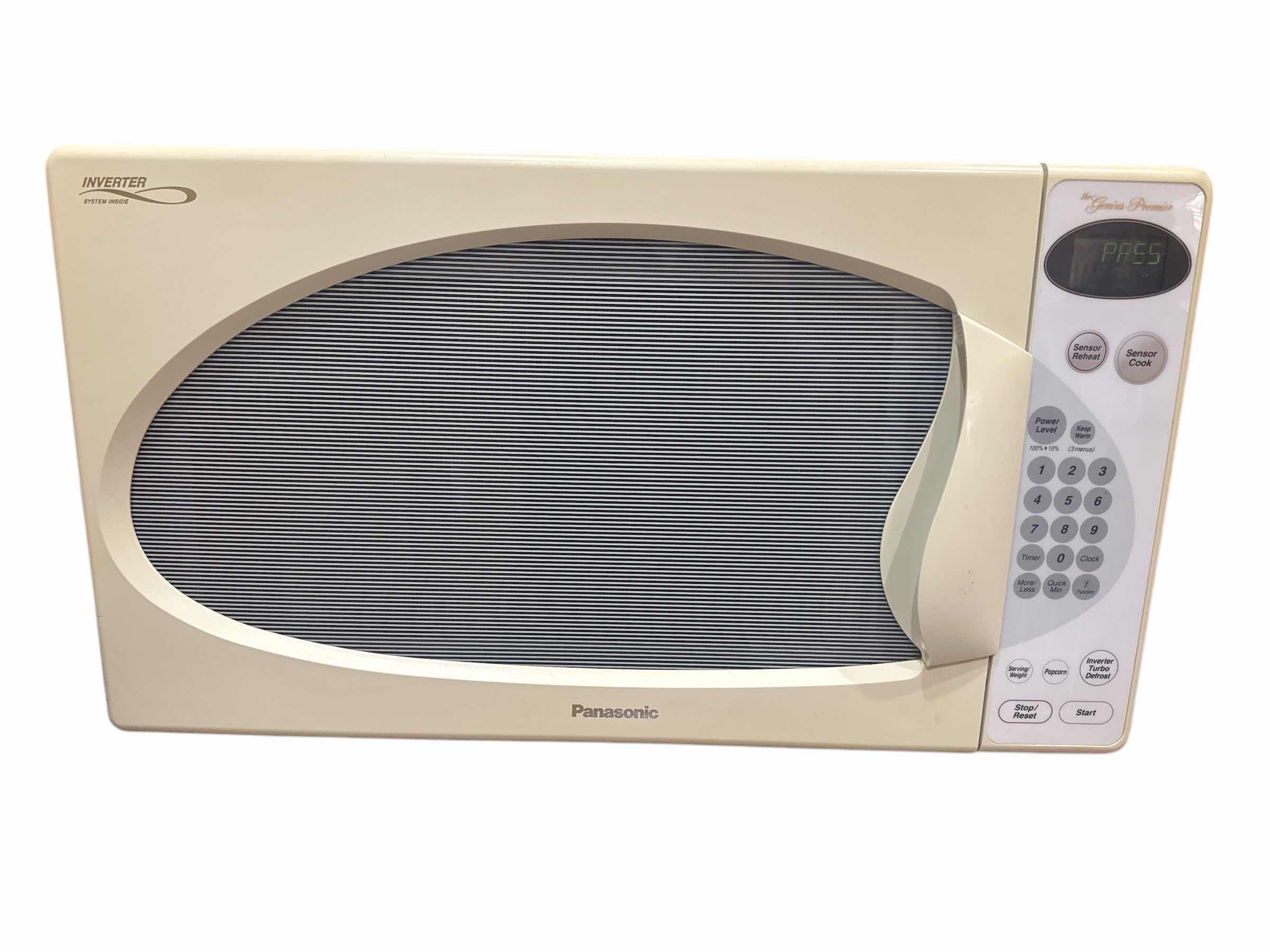 Photo 1 of PANASONIC THE GENIUS PREMIER MICROWAVE IN WHITE