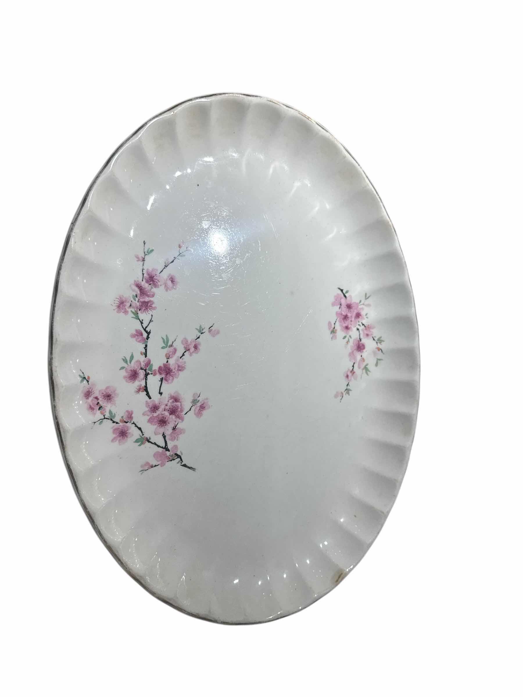 Photo 1 of  VINTAGE WS GEORGE PEACH BLOSSOM BOLERO PLATTER L