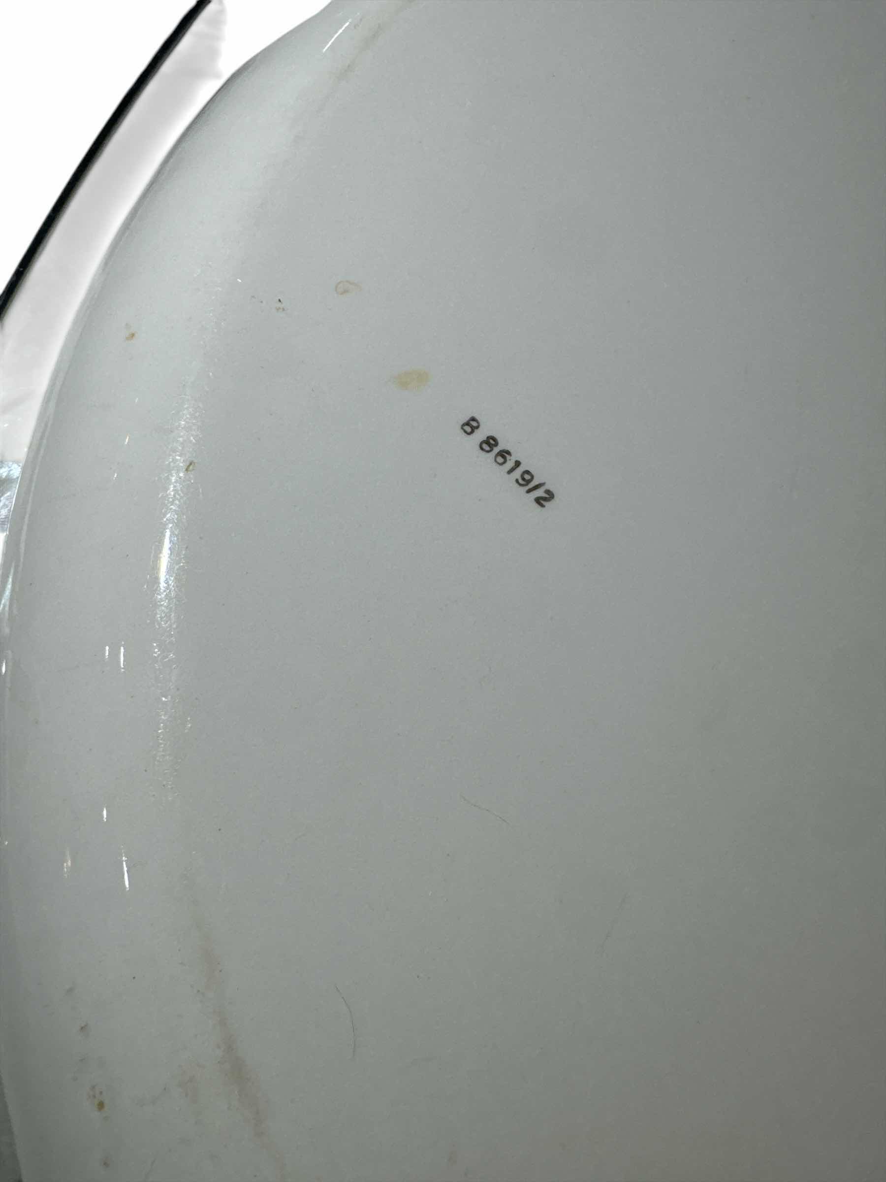 Photo 2 of  VINTAGE WS GEORGE PEACH BLOSSOM BOLERO PLATTER L