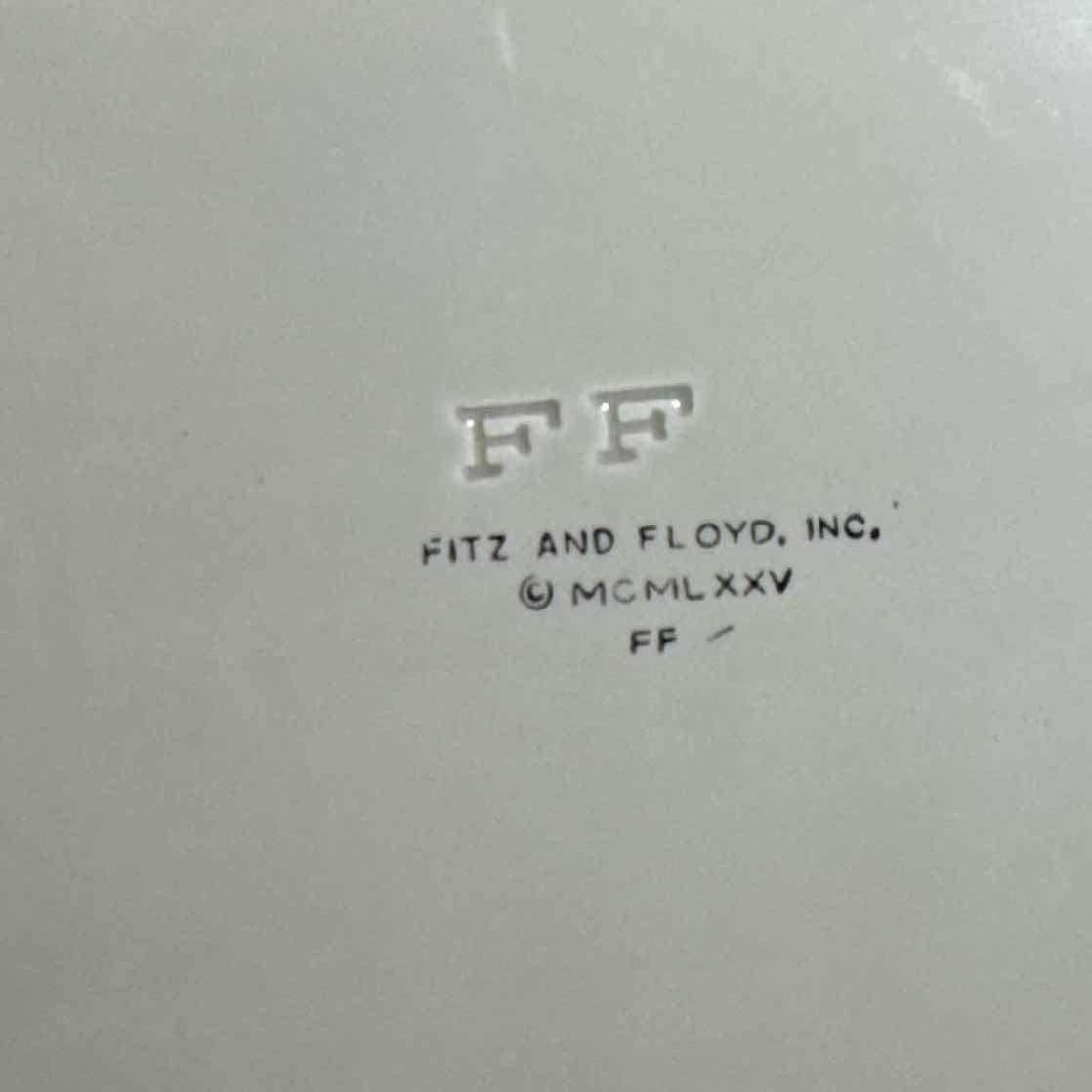 Photo 1 of 5 KITCHEN ITEMS- 2 SOUP TURINS, 2 FITZ & FLOYD PATTERNS, 1 PITCHER