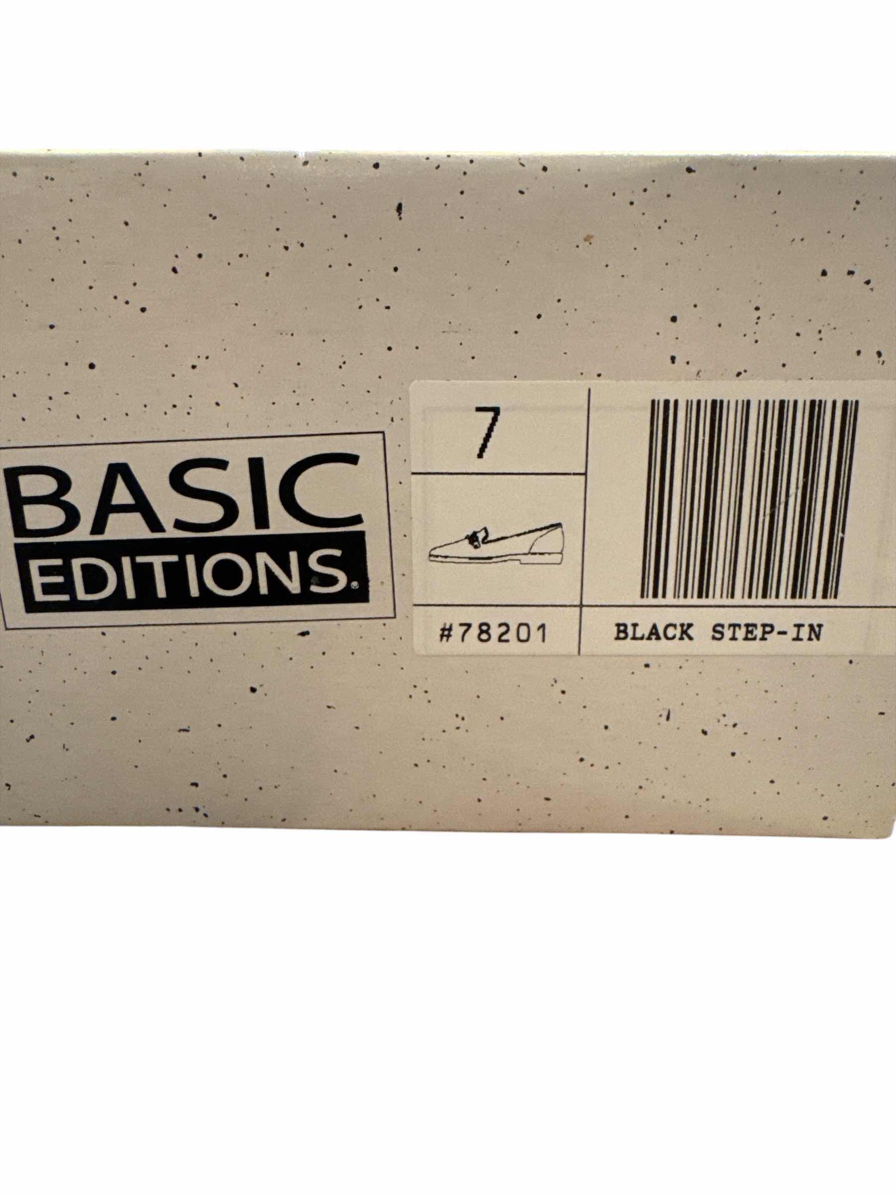 Photo 1 of BRAND NEW SIZE 7 BASIC EDITIONS BLACK STEP IN