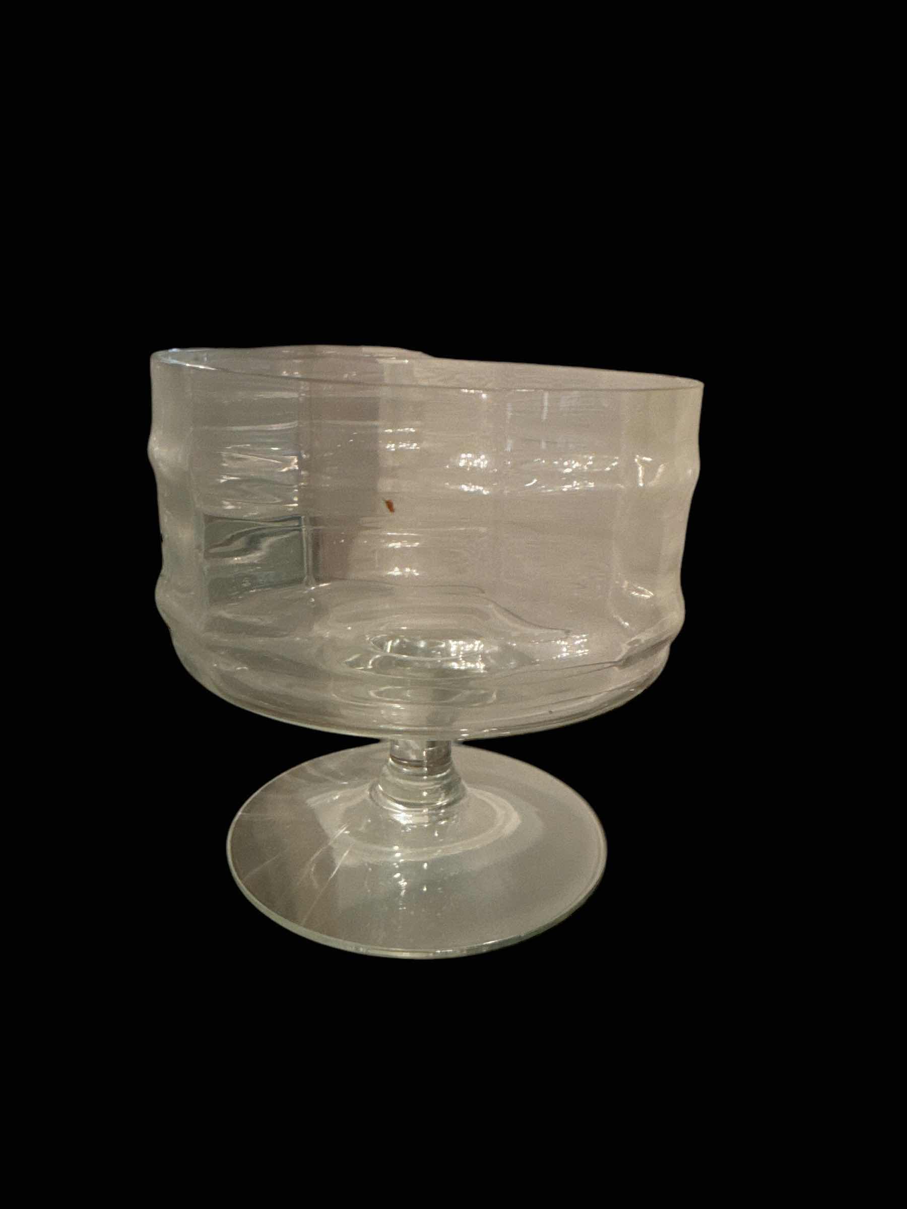 Photo 1 of 8 PIECES OF WEST VIRGINIA GLASS STEMWARE