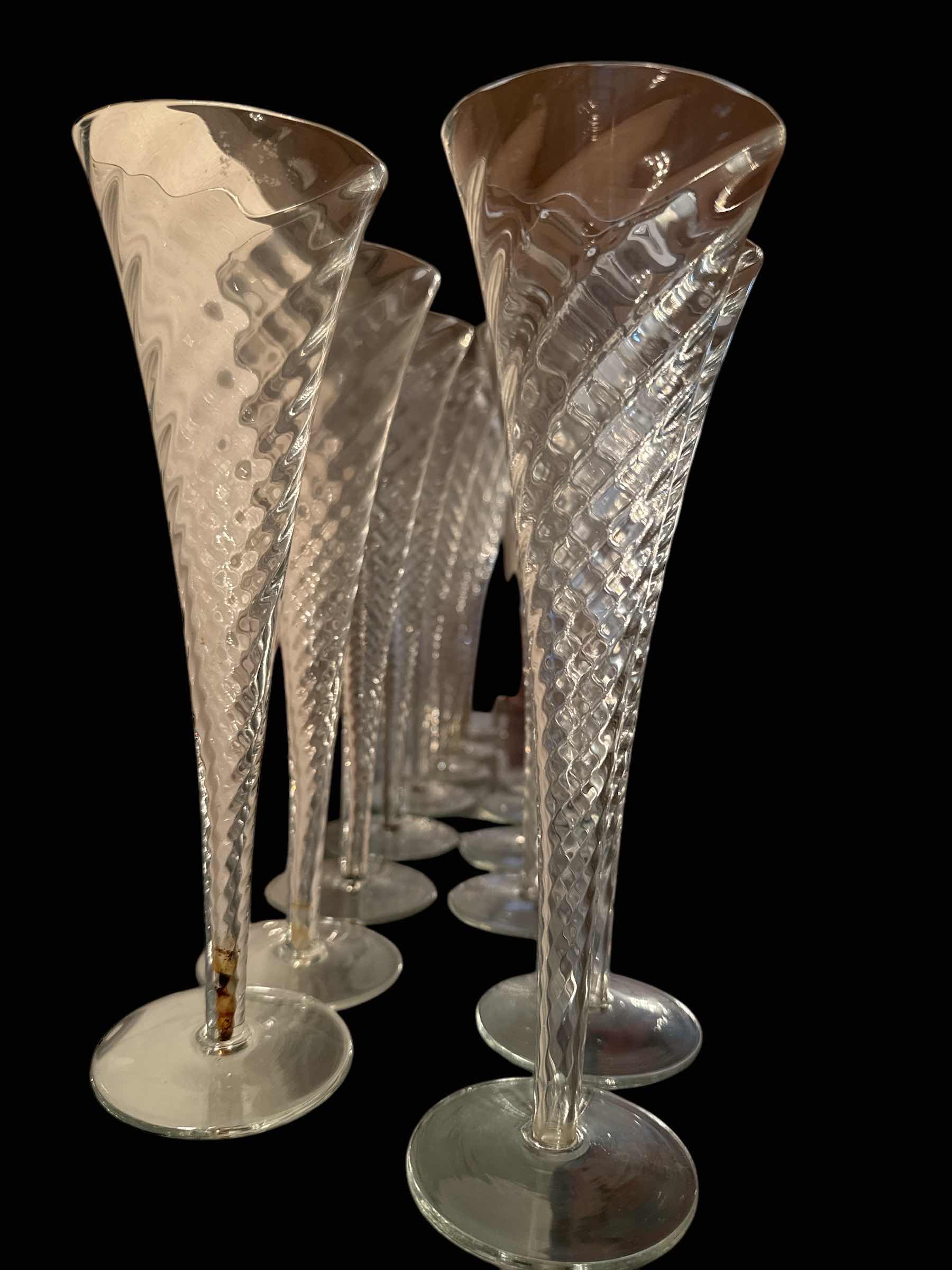 Photo 1 of 8 CHAMPAGNE FLUTES