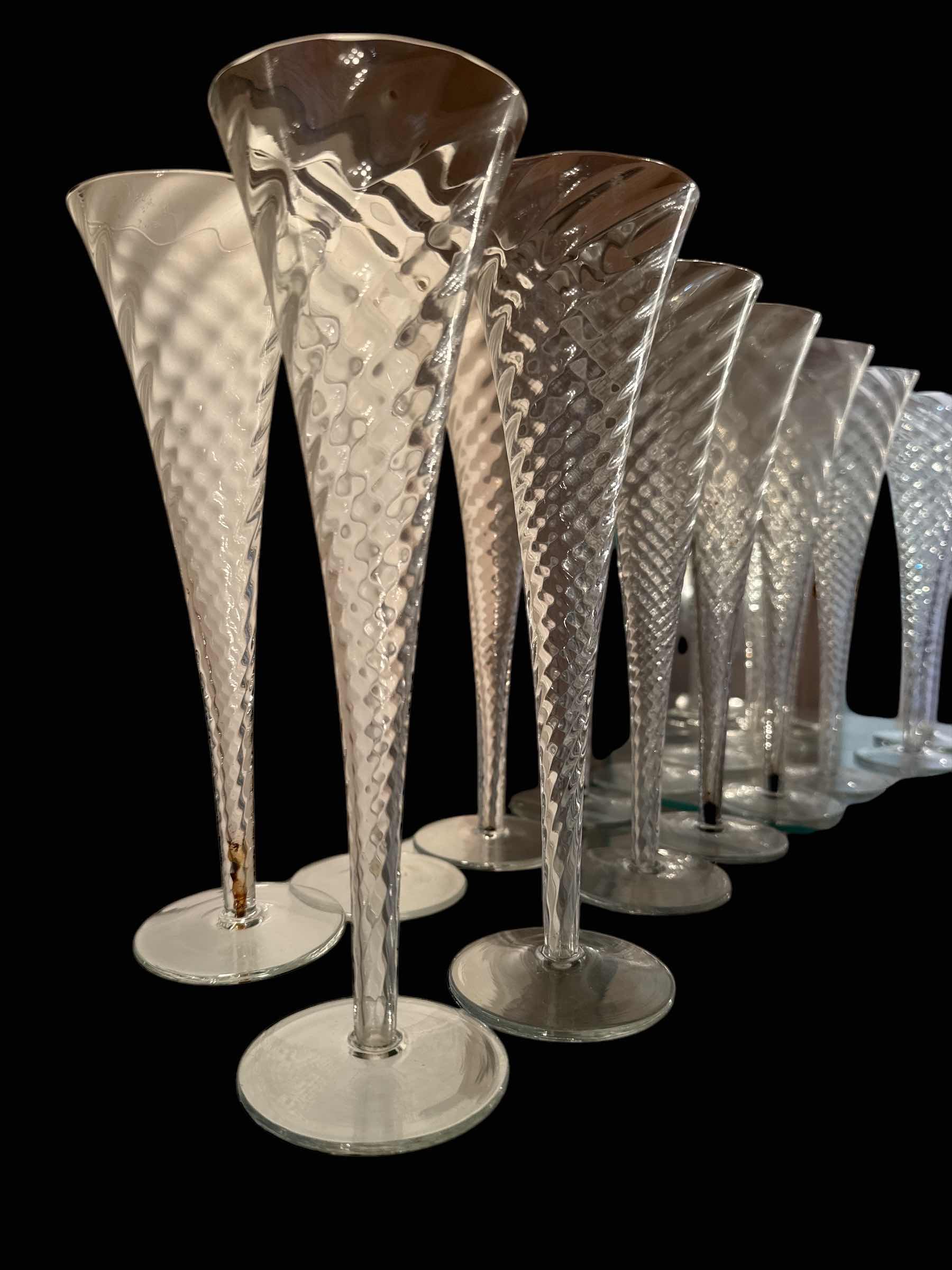 Photo 1 of 8 CHAMPAGNE FLUTES