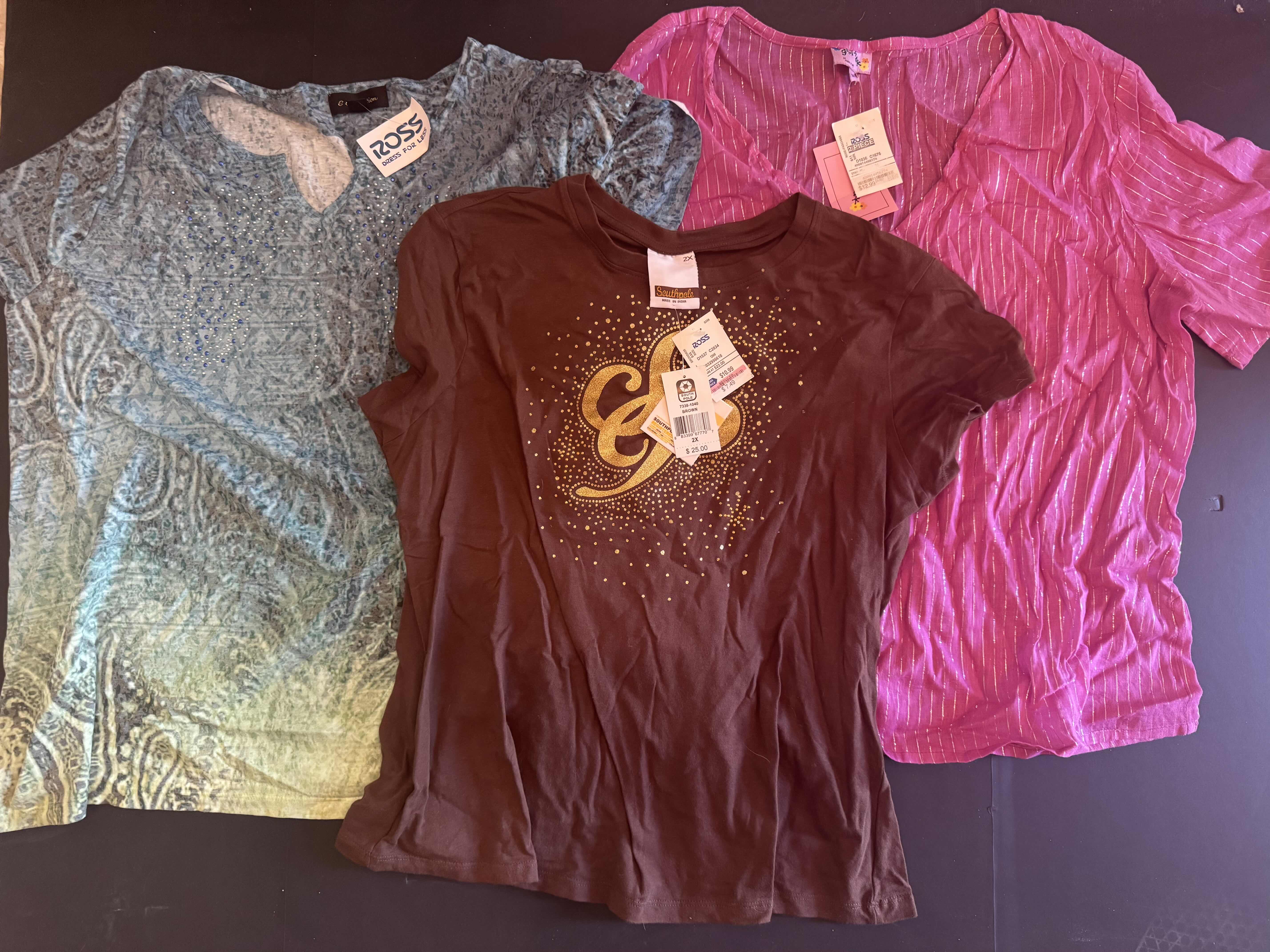 Photo 1 of BRAND NEW TOPS, 2XL- 4XL