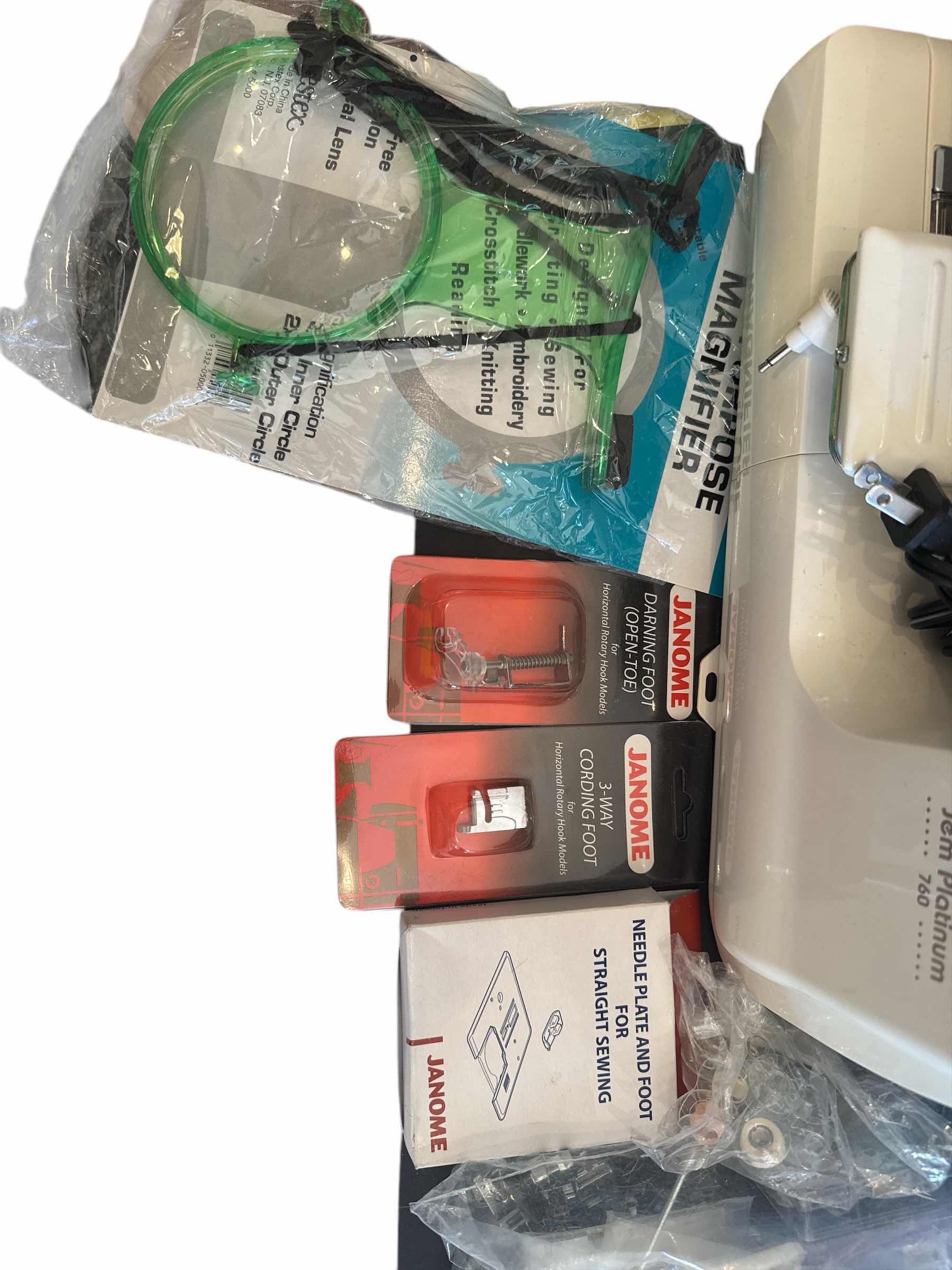 Photo 1 of JANOME JEM PLATINUM 760 SEWING MACHINE