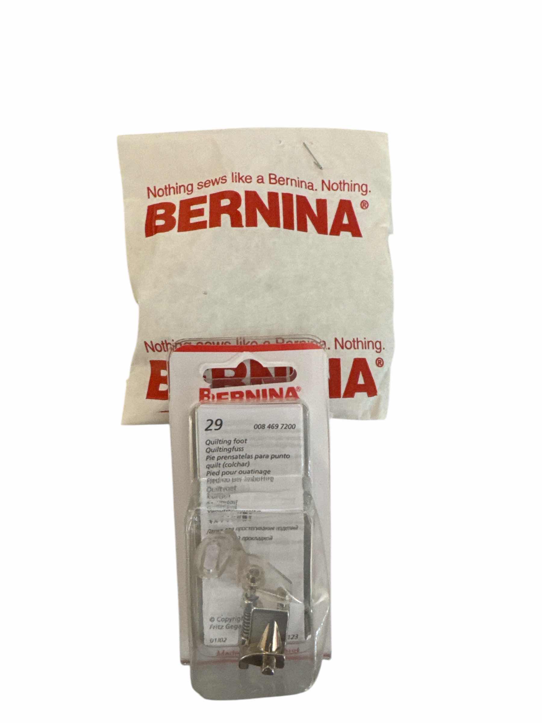 Photo 1 of BERNINA PRESSER FOOT #29 QUILTING FOOT