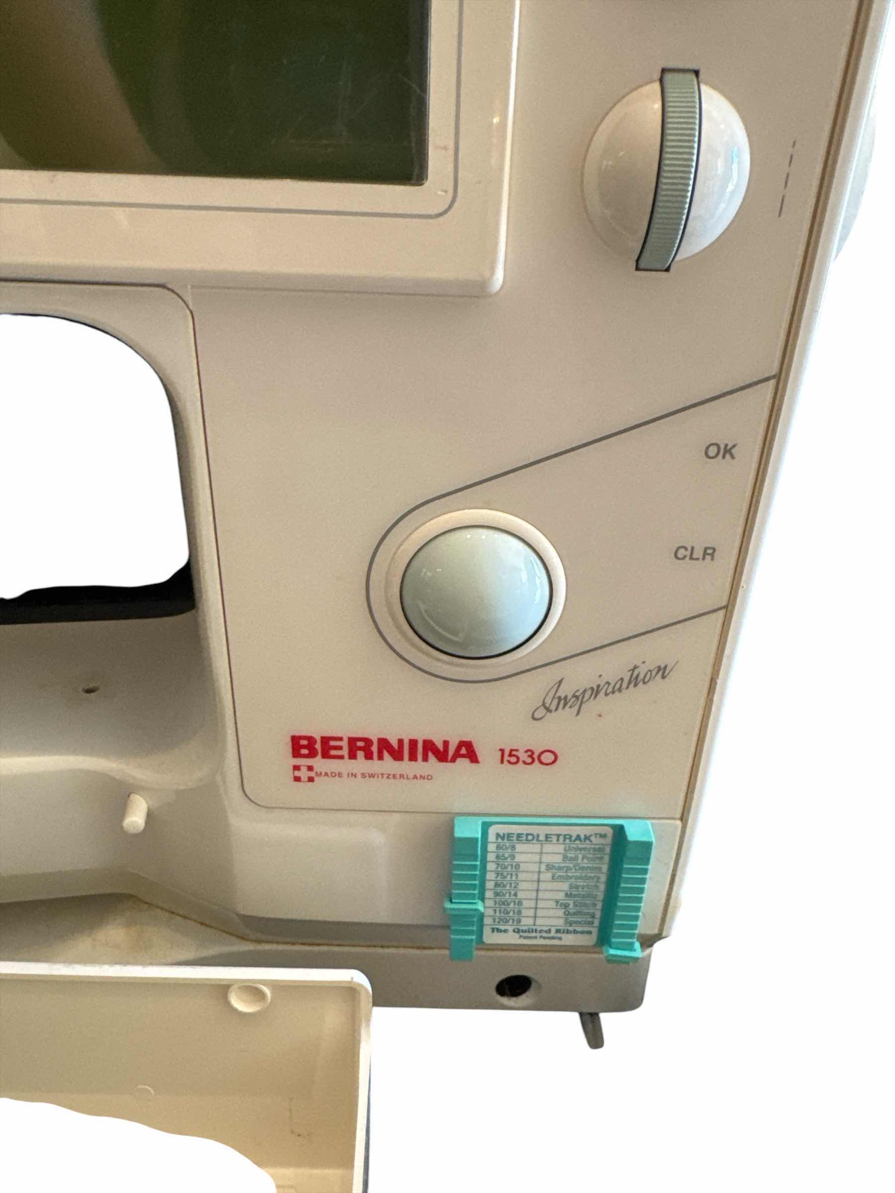 Photo 2 of BERNINA 1530 SEWING MACHINE