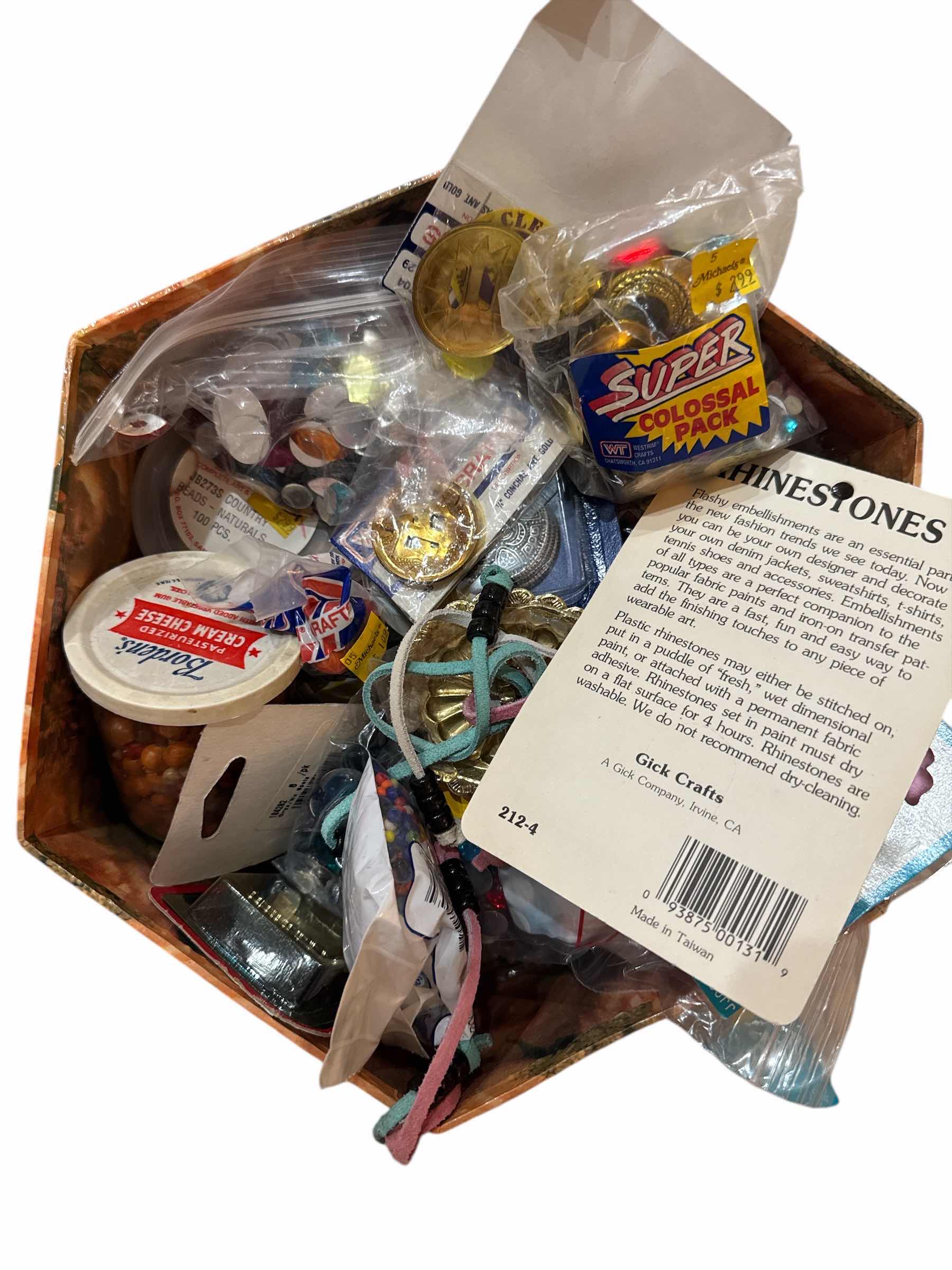 Photo 1 of 2 CONTAINERS OF SOUTHWEST BEADS AND STUFFED ANIMAL KITS