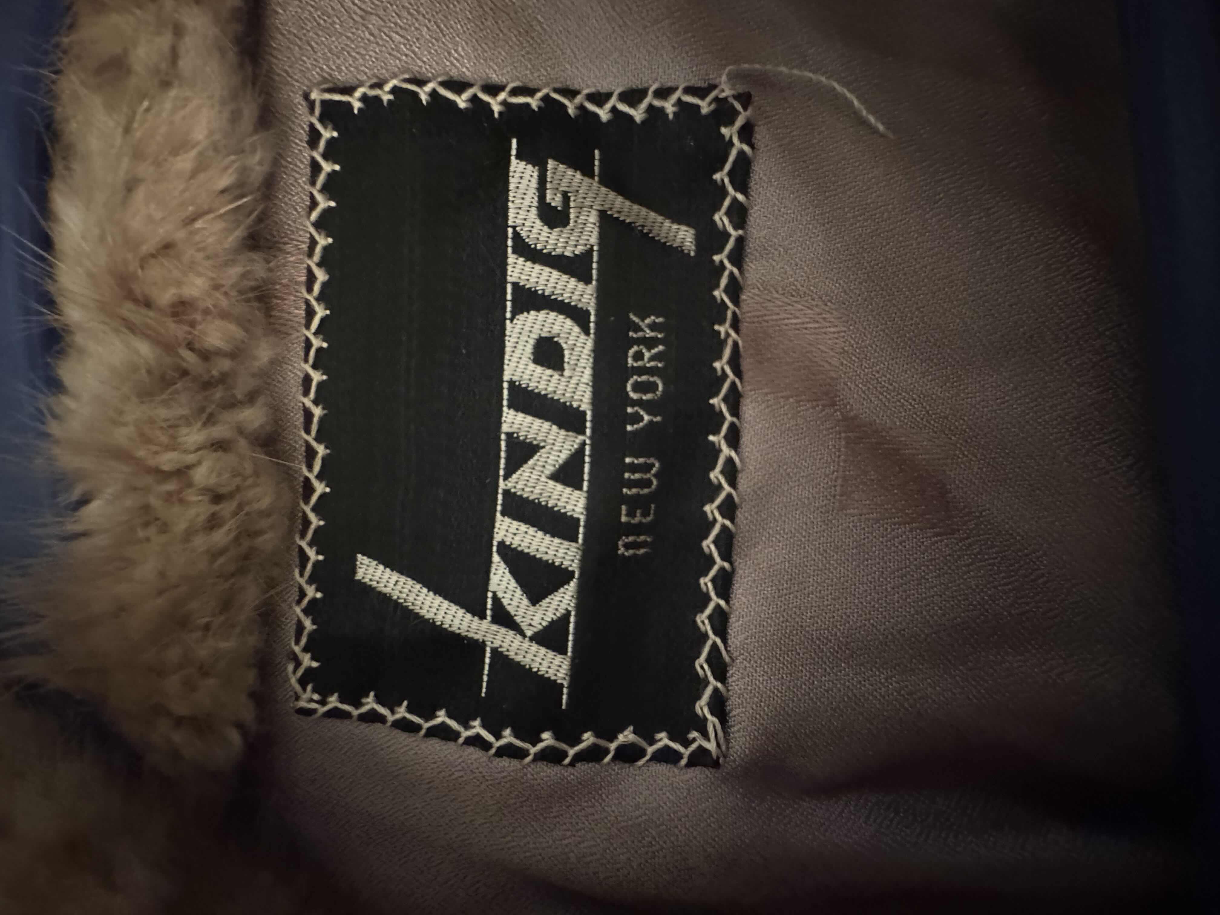 Photo 1 of VINTAGE FUR COAT KINGDIG NEW YORK, TAN