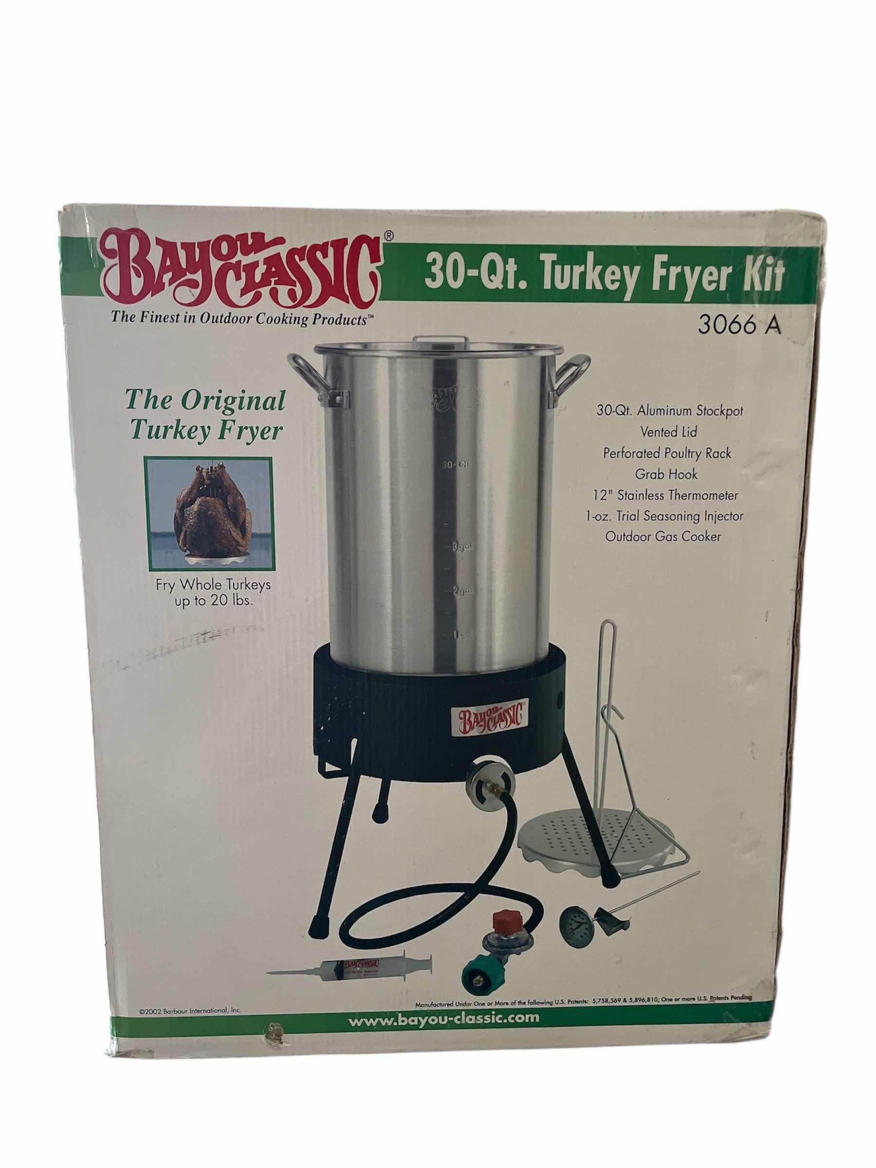 Photo 1 of ANTIQUE BAYOU CLASSIC 30-QT TURKEY FRYER KIT-3066A