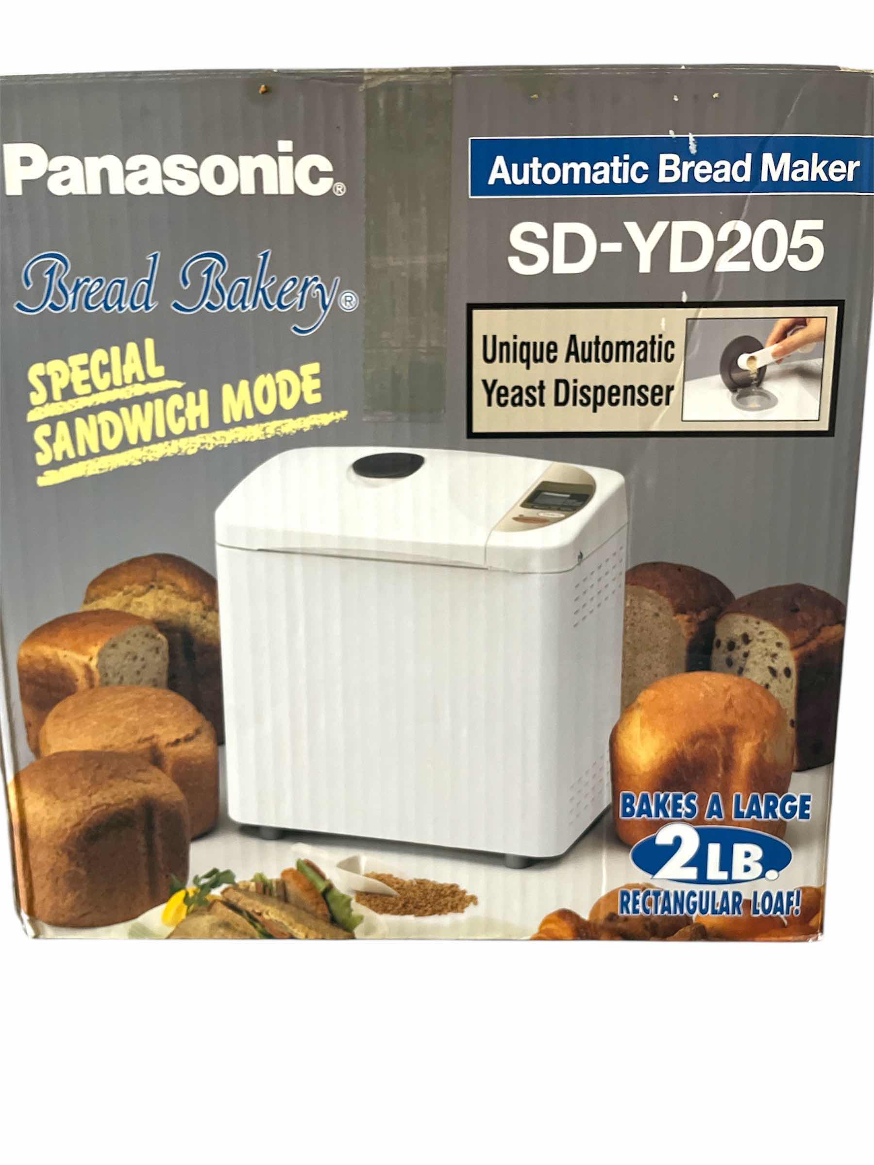 Photo 1 of ANTIQUE PANASONIC AUTOMATIC BREAD MAKER SD-YD205 MODEL NEW IN ORIGINAL BOX