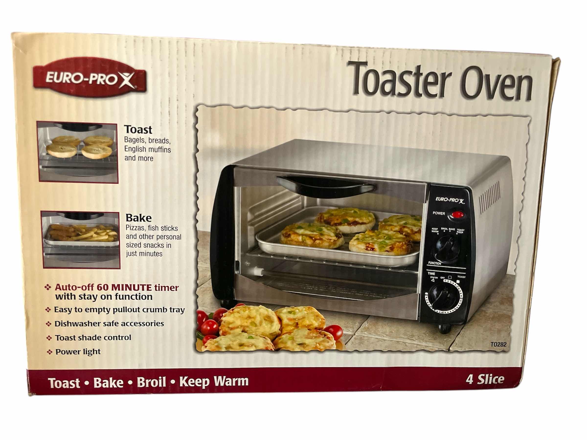 Photo 1 of EURO-PRO TOASTER OVEN MODEL T0282