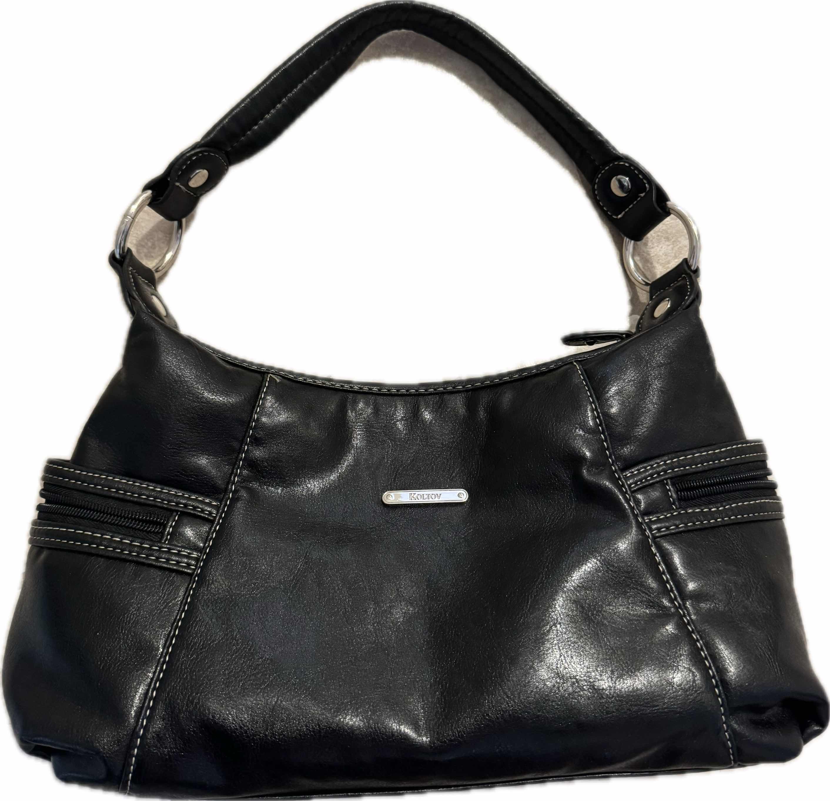 Photo 1 of 3- WOMENS BAGS, PURSES, RED ROSETTI, BLACK LEATHER KOLTOV, MULTICOLOR SW LEATHER BAG