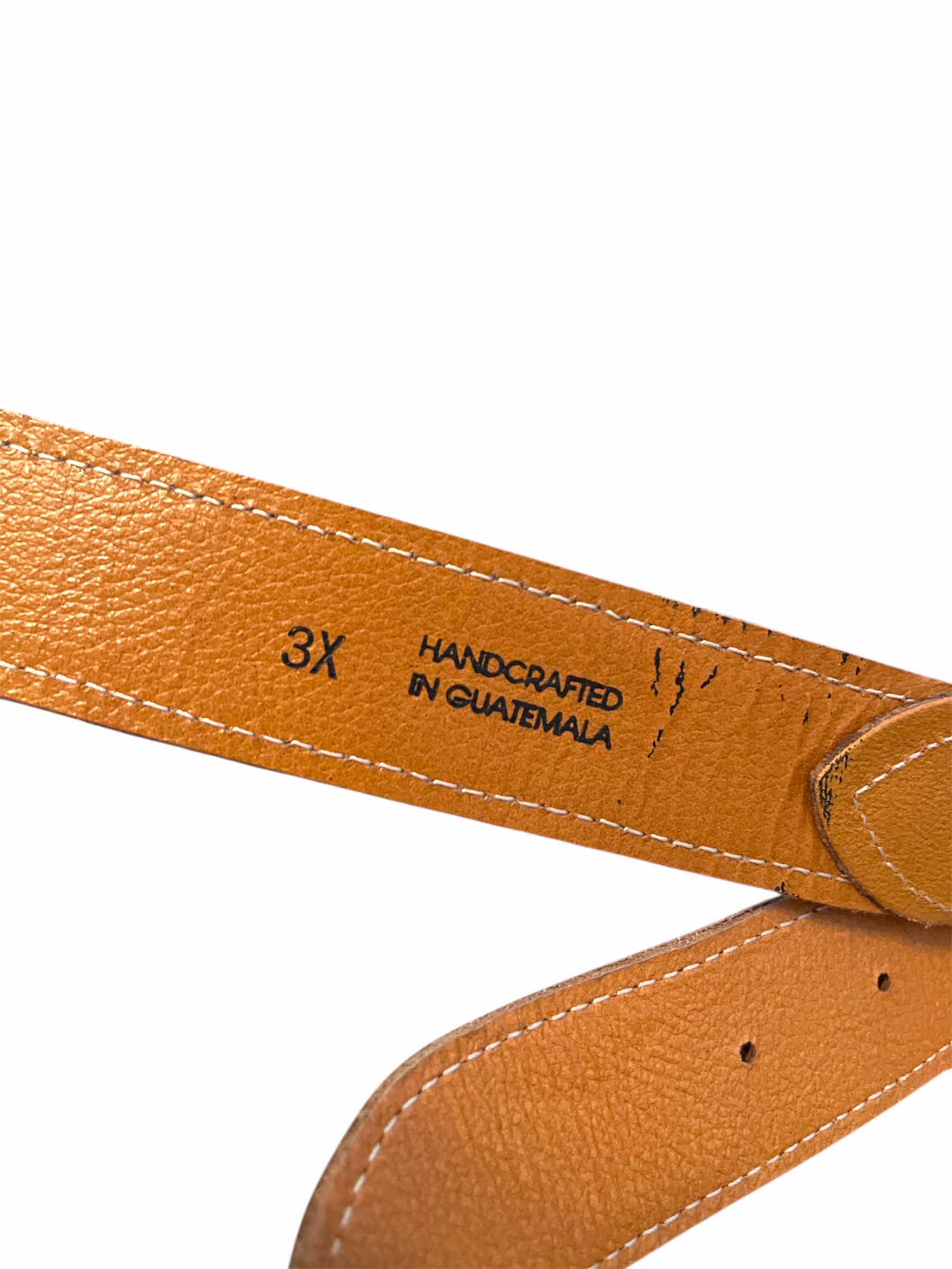 Photo 1 of VINTAGE WOMENS HANDCRAFTED IN GUATEMALA BELT SIZE 3X NEW WITH TAG