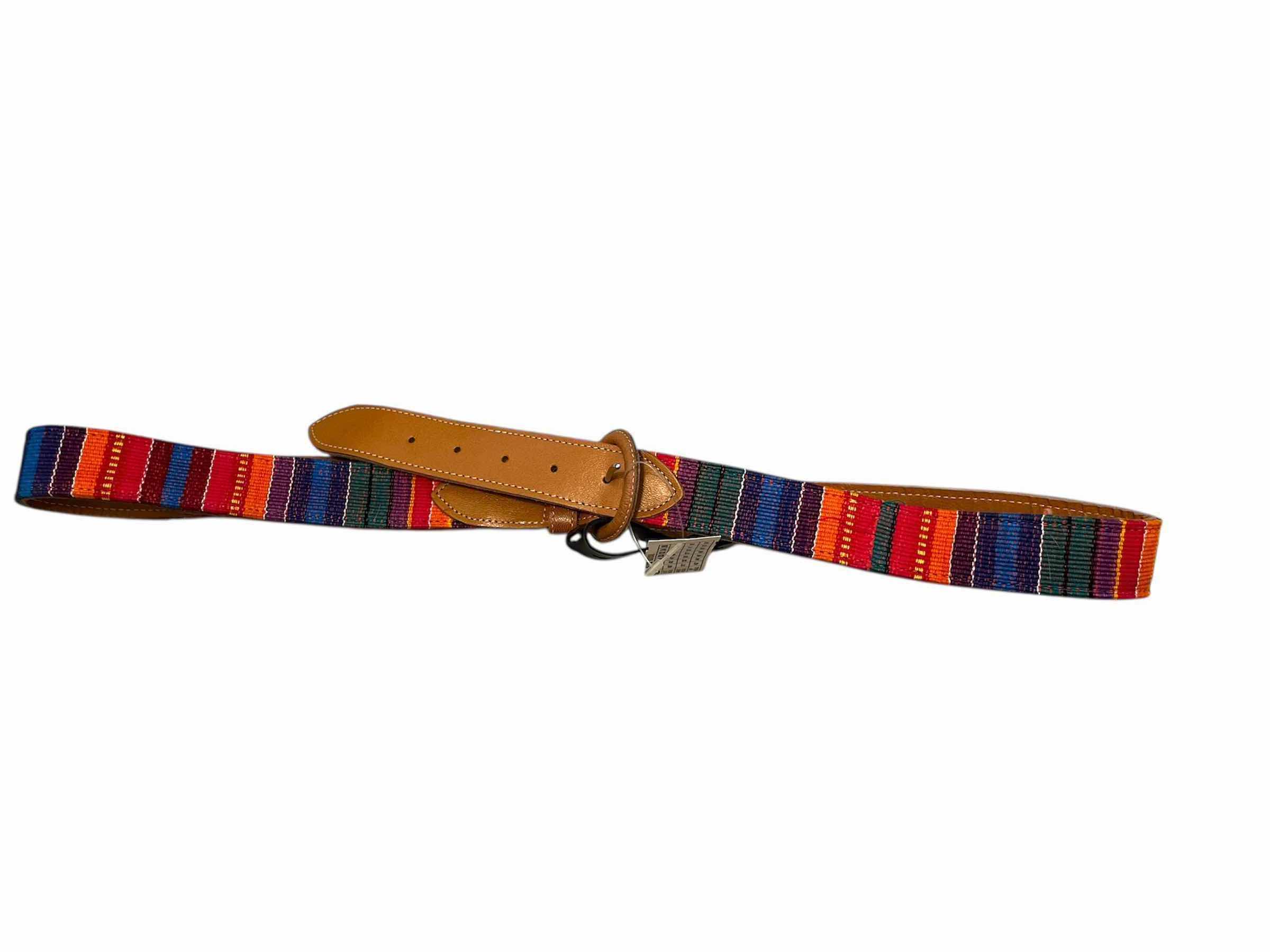 Photo 1 of VINTAGE WOMENS HANDCRAFTED IN GUATEMALA BELT SIZE 3X NEW WITH TAG