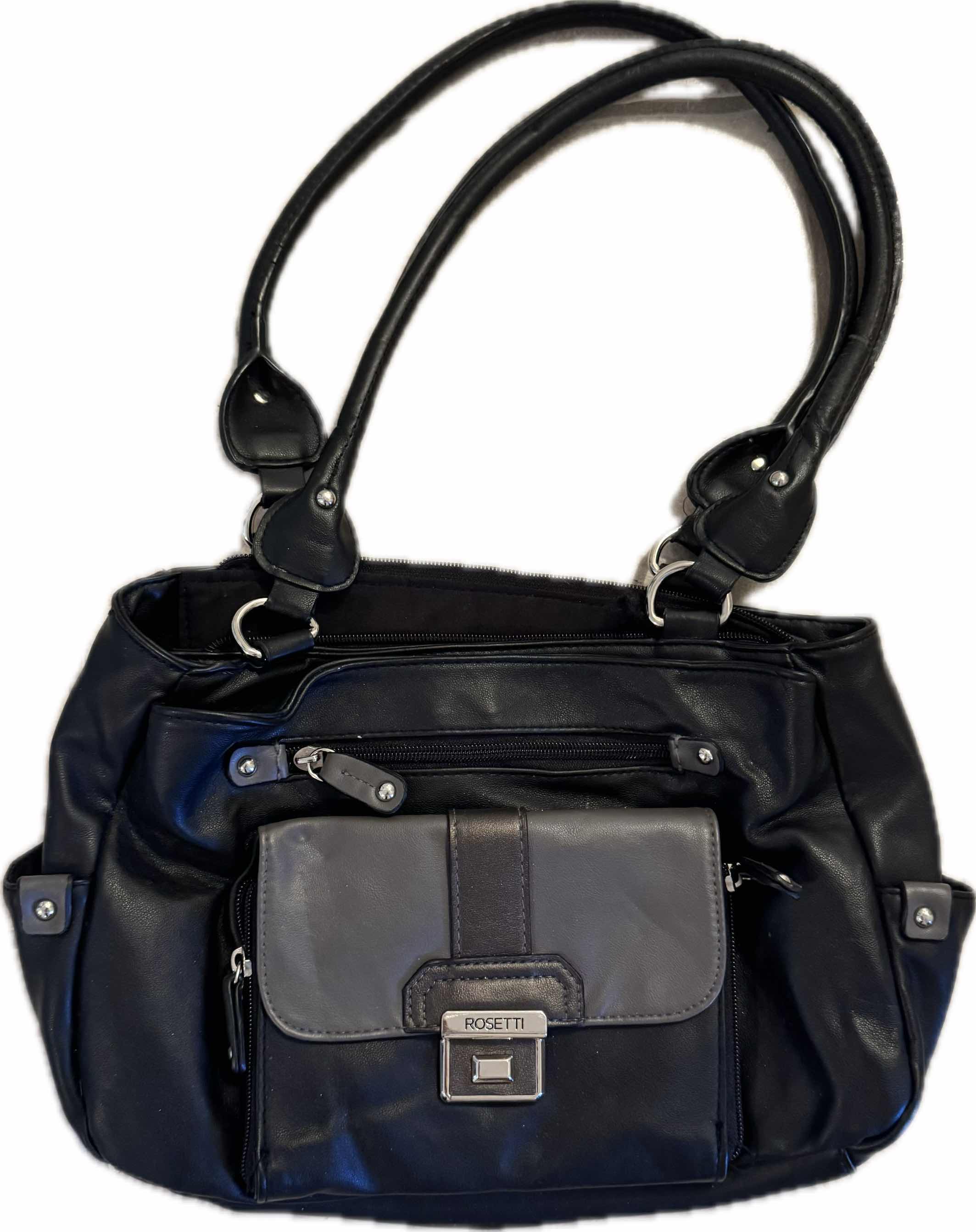 Photo 1 of 55
3- WOMENS HANDBAGS PURSES, BLACK LEATHER ROSETTI HANDBAG PURSE, BLACK BUENO HERITAGE HANDBAG PURSE, BROWN FAUX LEATHER HANDBAG