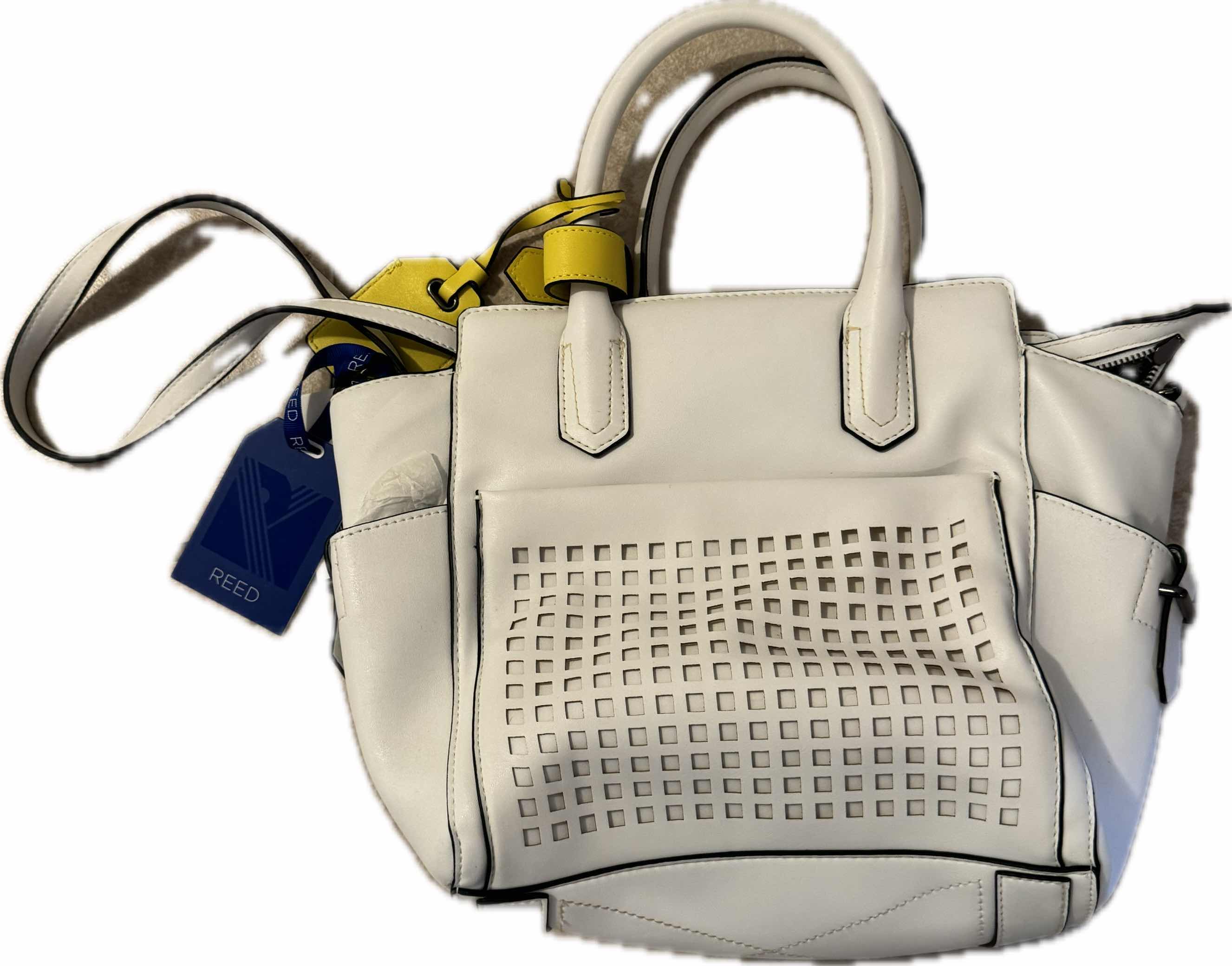 Photo 1 of 55
3- WOMENS HANDBAGS, WHITE REED FAUX LEATHER HANDBAG, BLACK FAUX LEATHER HANDBAG, BLACK/ LEOPARD PRINT HANDBAG