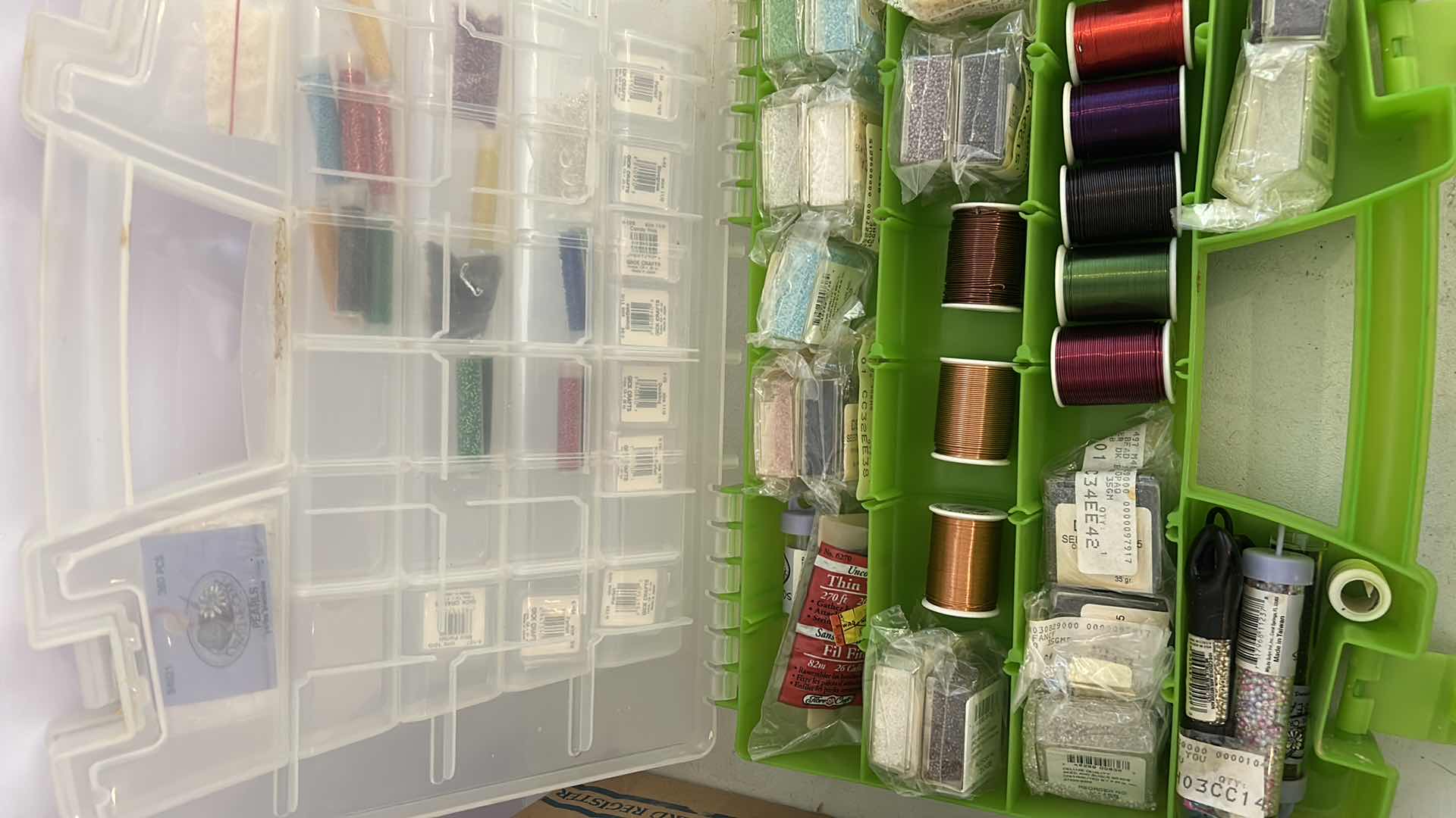 Photo 1 of 3- CONTAINERS CRAFTING SUPPLIES