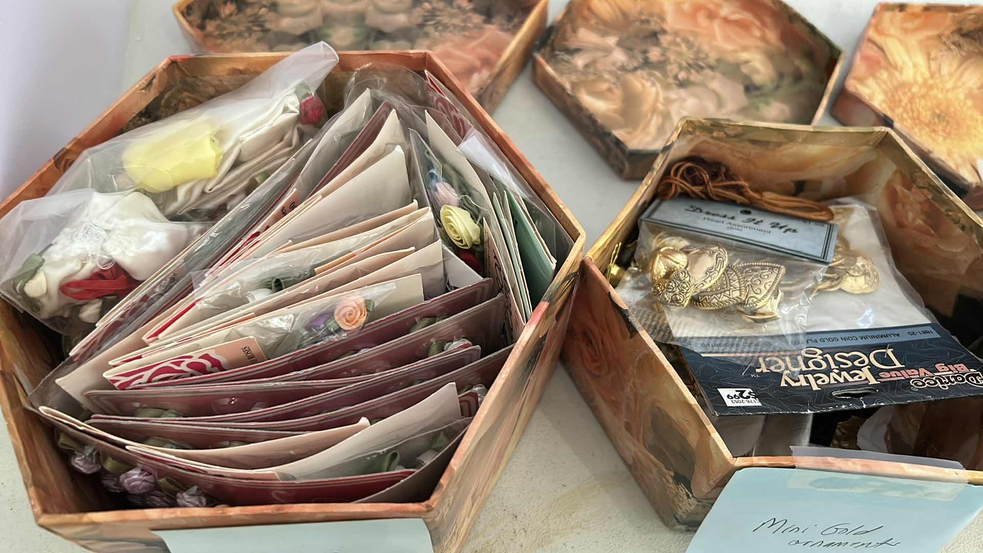 Photo 1 of 4- DECORATIVE BOXES CRAFT SUPPLIES