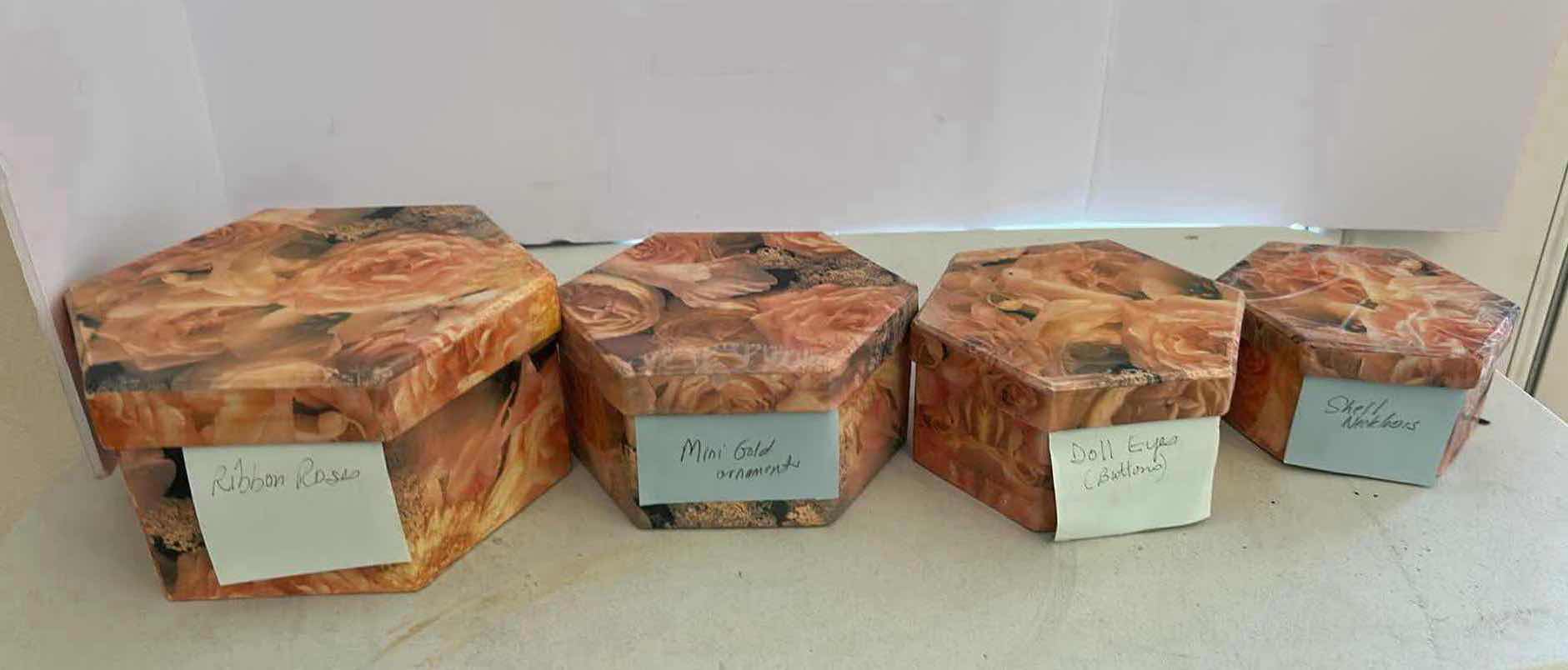 Photo 1 of 4- DECORATIVE BOXES CRAFT SUPPLIES