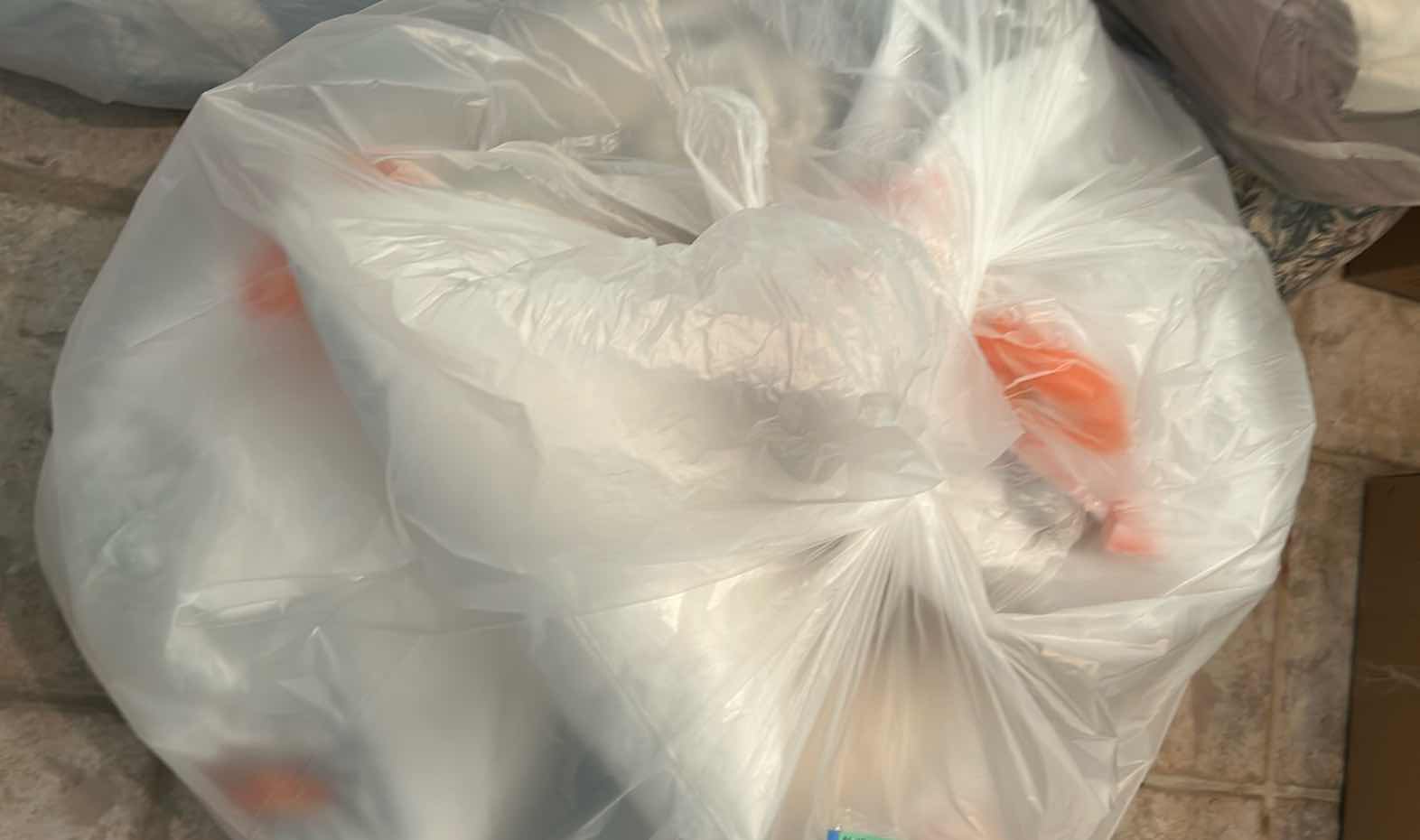 Photo 1 of CONTENTS OF BAG CRAFT SUPPLIES