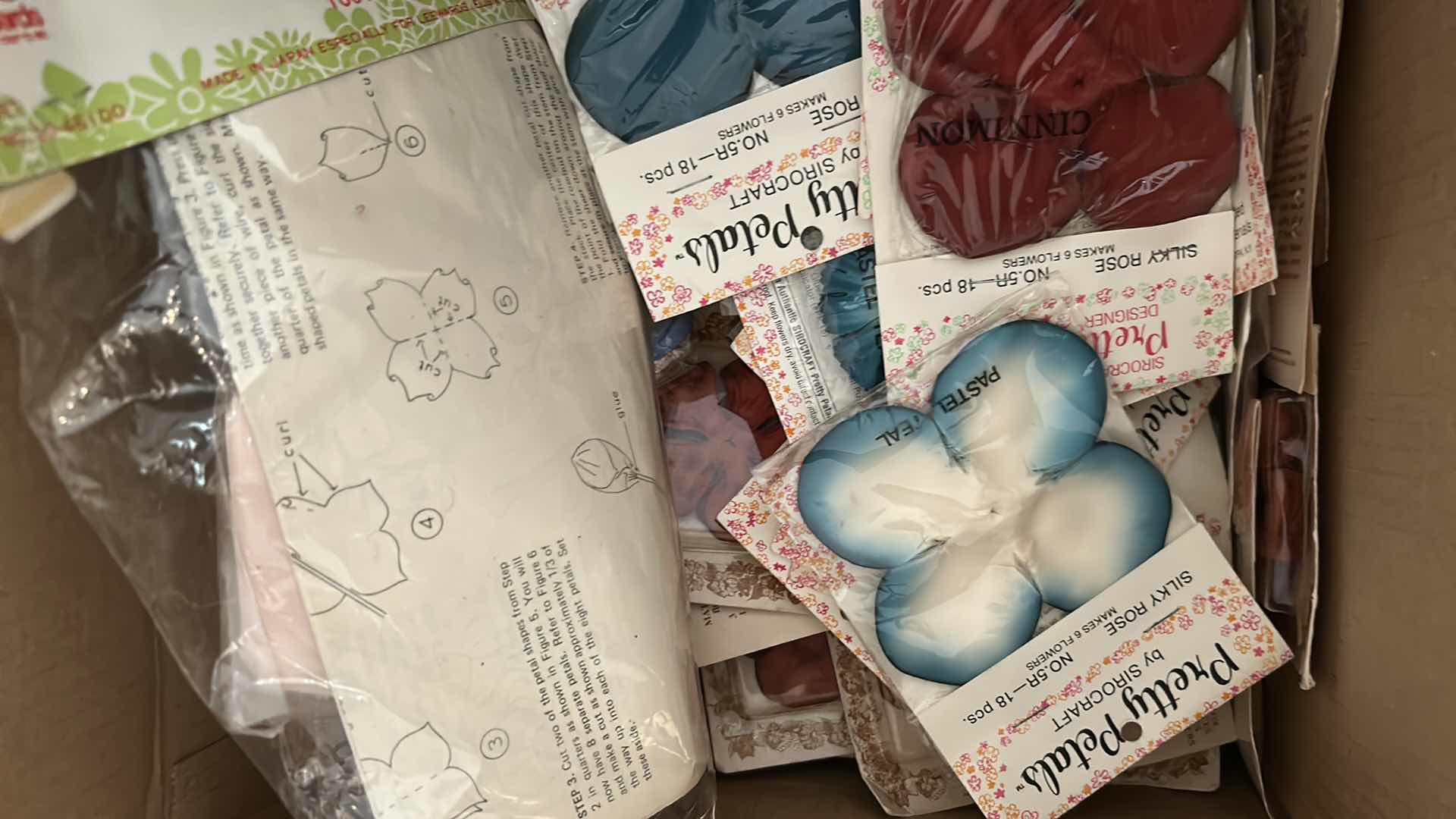 Photo 1 of 3- CONTENT OF BOX CRAFT SUPPLIES