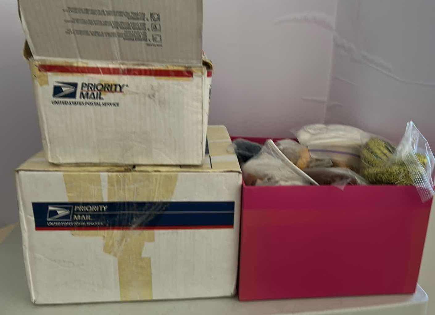 Photo 1 of 3- CONTENT OF BOX CRAFT SUPPLIES