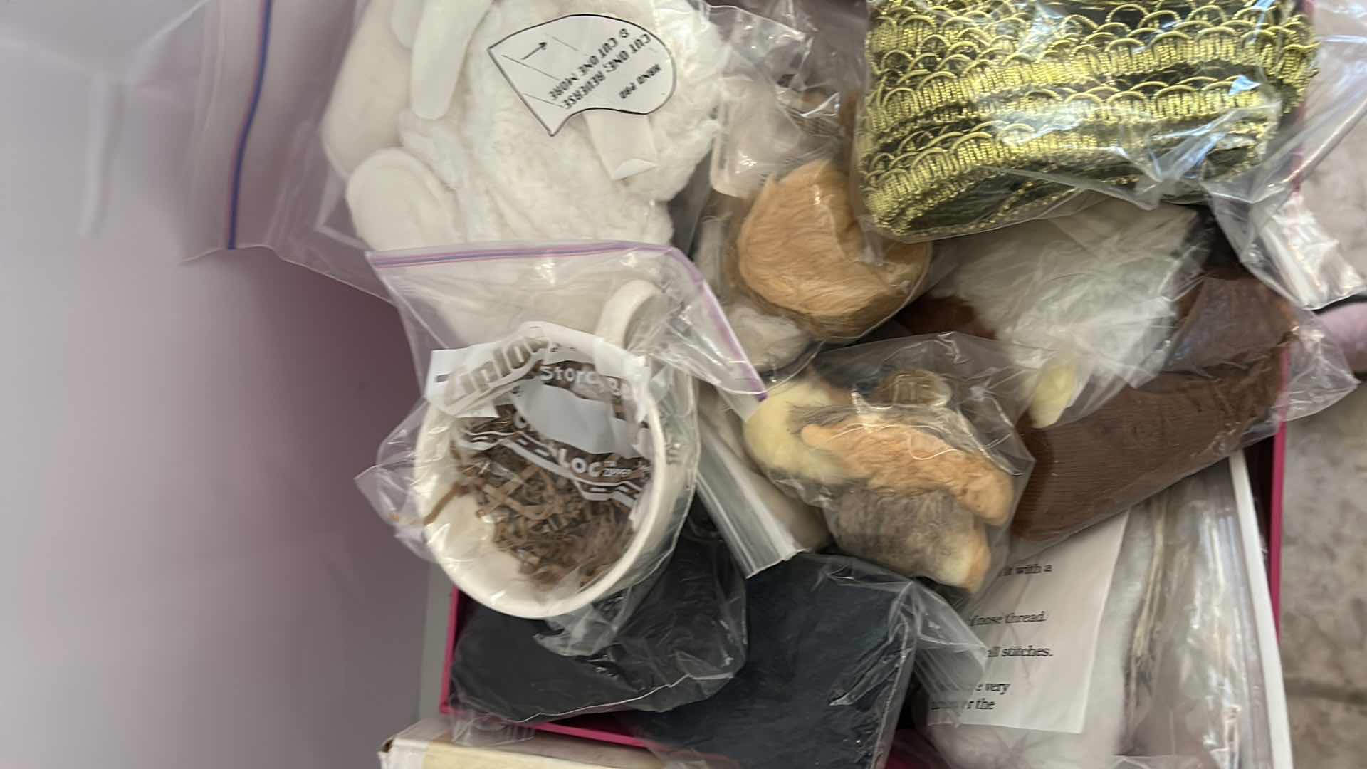 Photo 2 of 3- CONTENT OF BOX CRAFT SUPPLIES